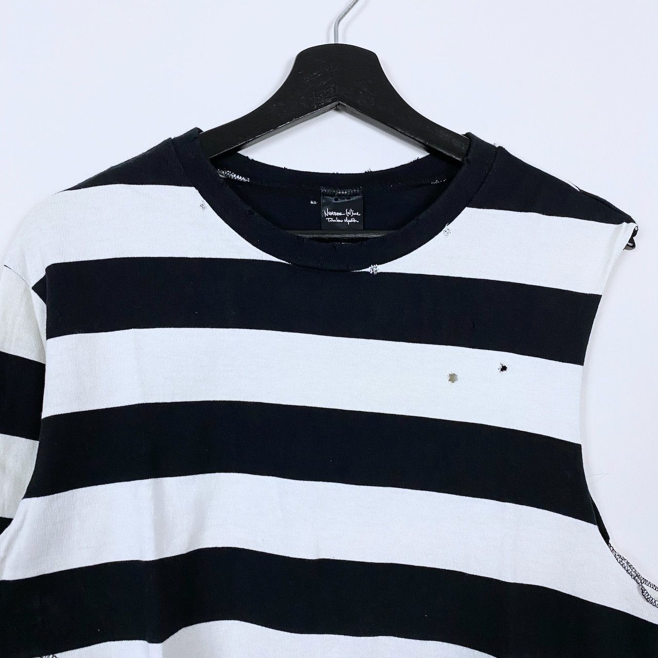 Number (N)ine 2005SS "NIGHT CRAWLER" ONE SLEEVE TEE Size US XL / EU 56 / 4 - 3 Thumbnail