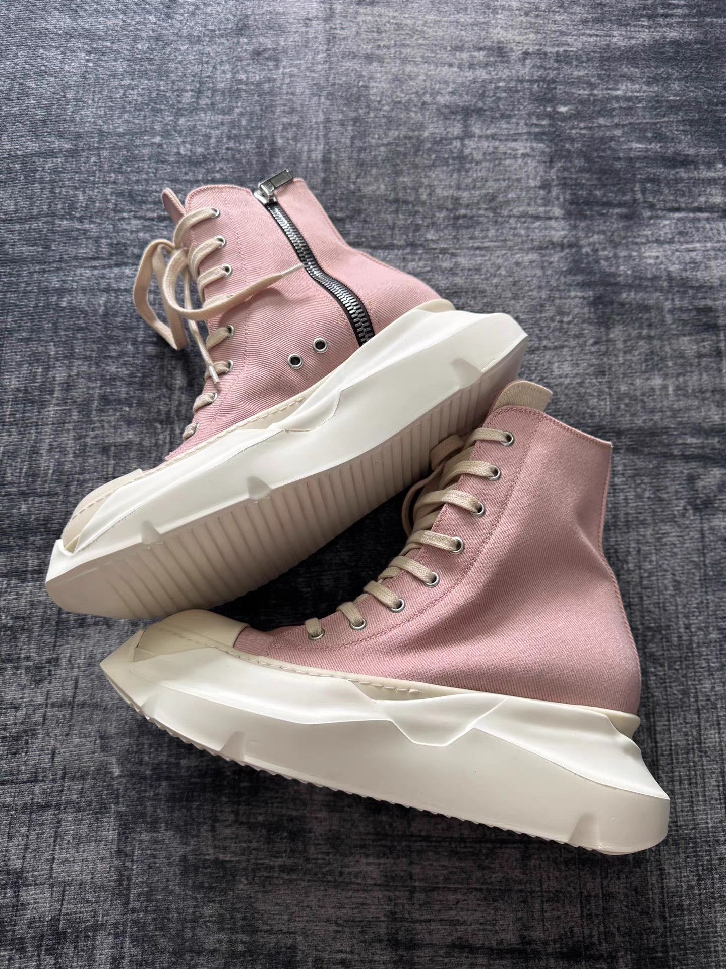 Rick Owens Rick Owens Pink Tank Sole Turbo Cyclops Size US 7 / EU 40 - 2 Thumbnail