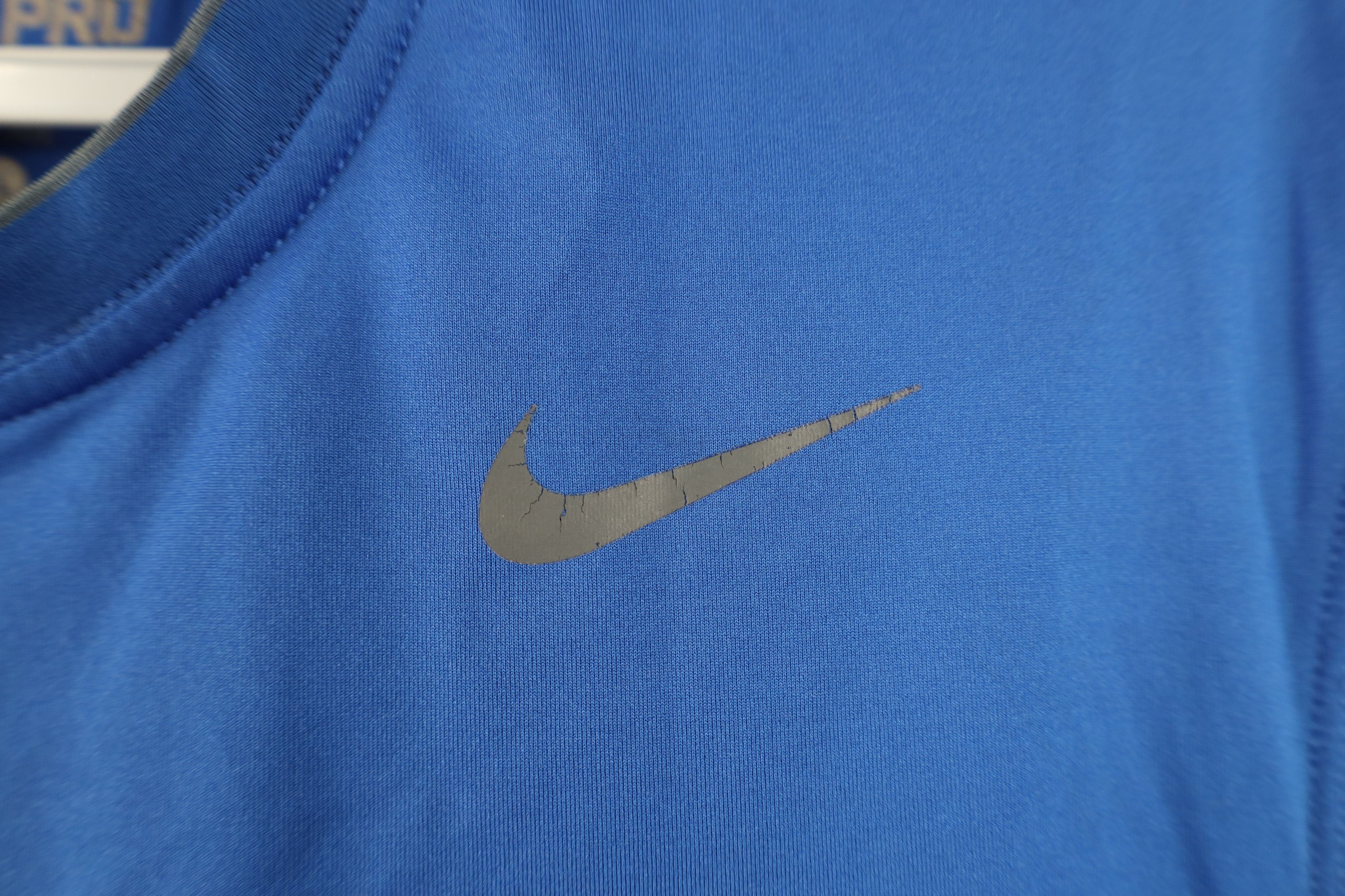 Nike Nike Pro Combat Compression Sleeveless Muscle T-Shirt Blue Size US L / EU 52-54 / 3 - 4 Thumbnail