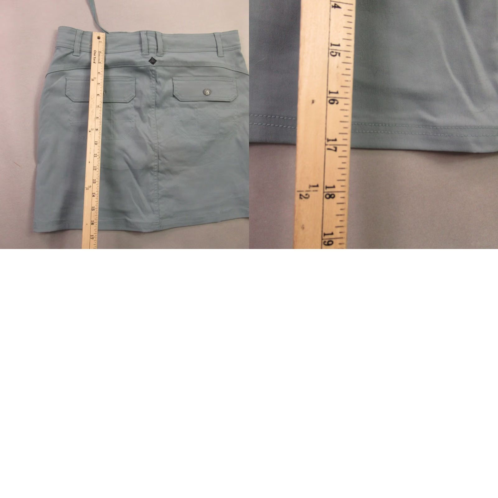 Prana prAna Skirt Womens 8 Gray Lightweight Outdoors Golf Tennis Casual Pickleball Size 30" / US 8 / IT 44 - 8 Thumbnail