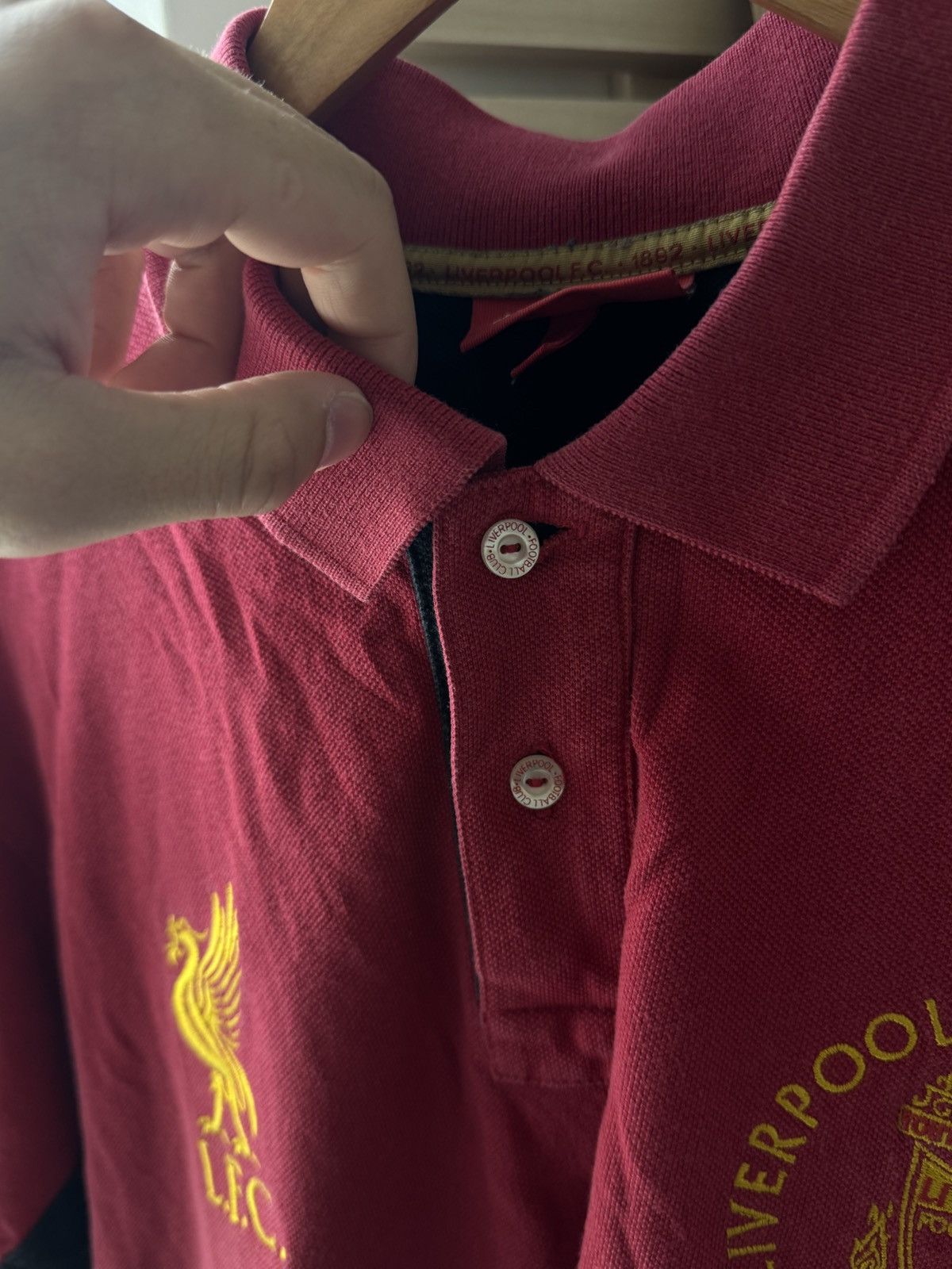 Other Liverpool Anfield Polo Soccer Jersey Size US L / EU 52-54 / 3 - 6 Thumbnail