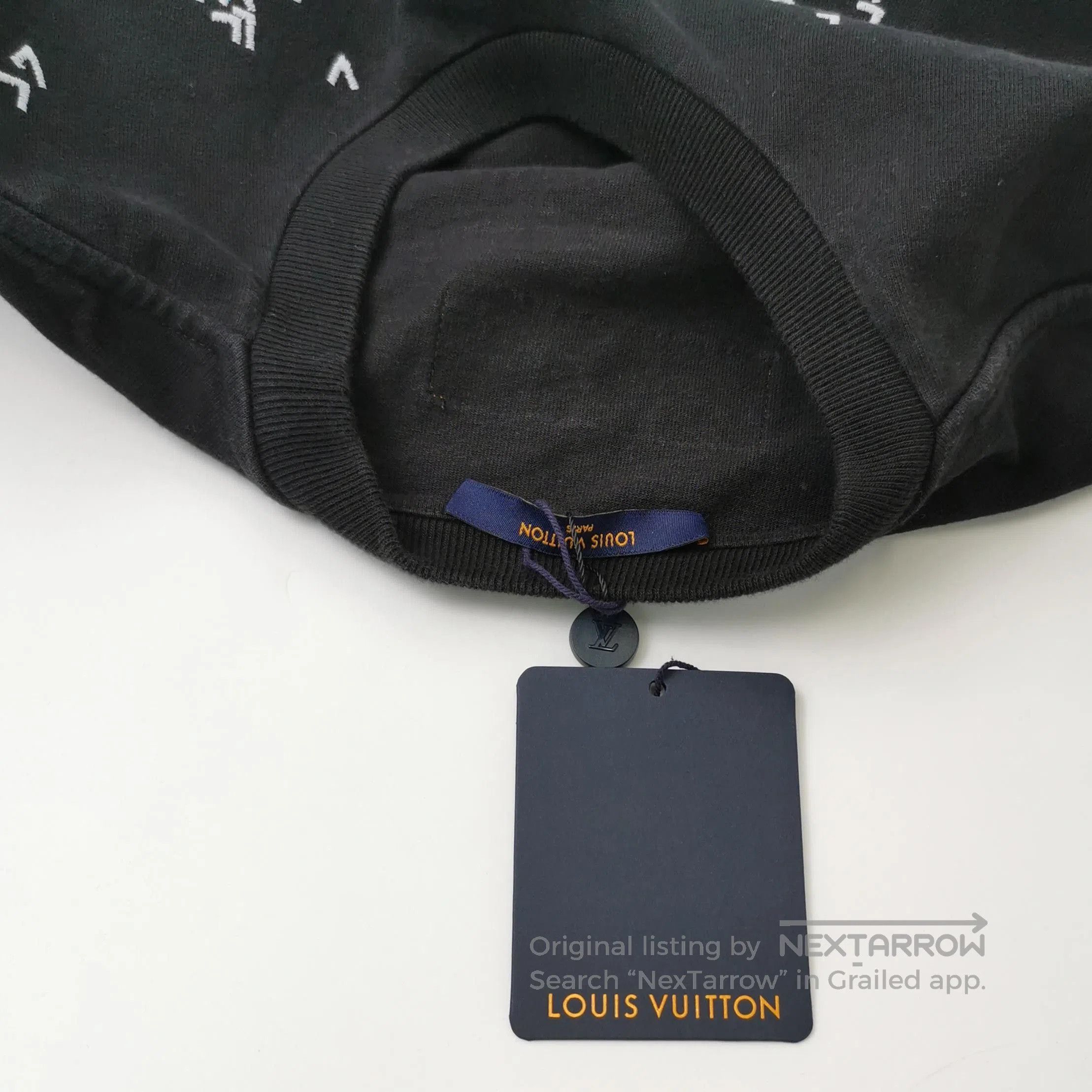 Louis Vuitton Louis Vuitton S Size Cotton Logo Crewneck T-Shirt. Size US S / EU 44-46 / 1 - 1 Thumbnail