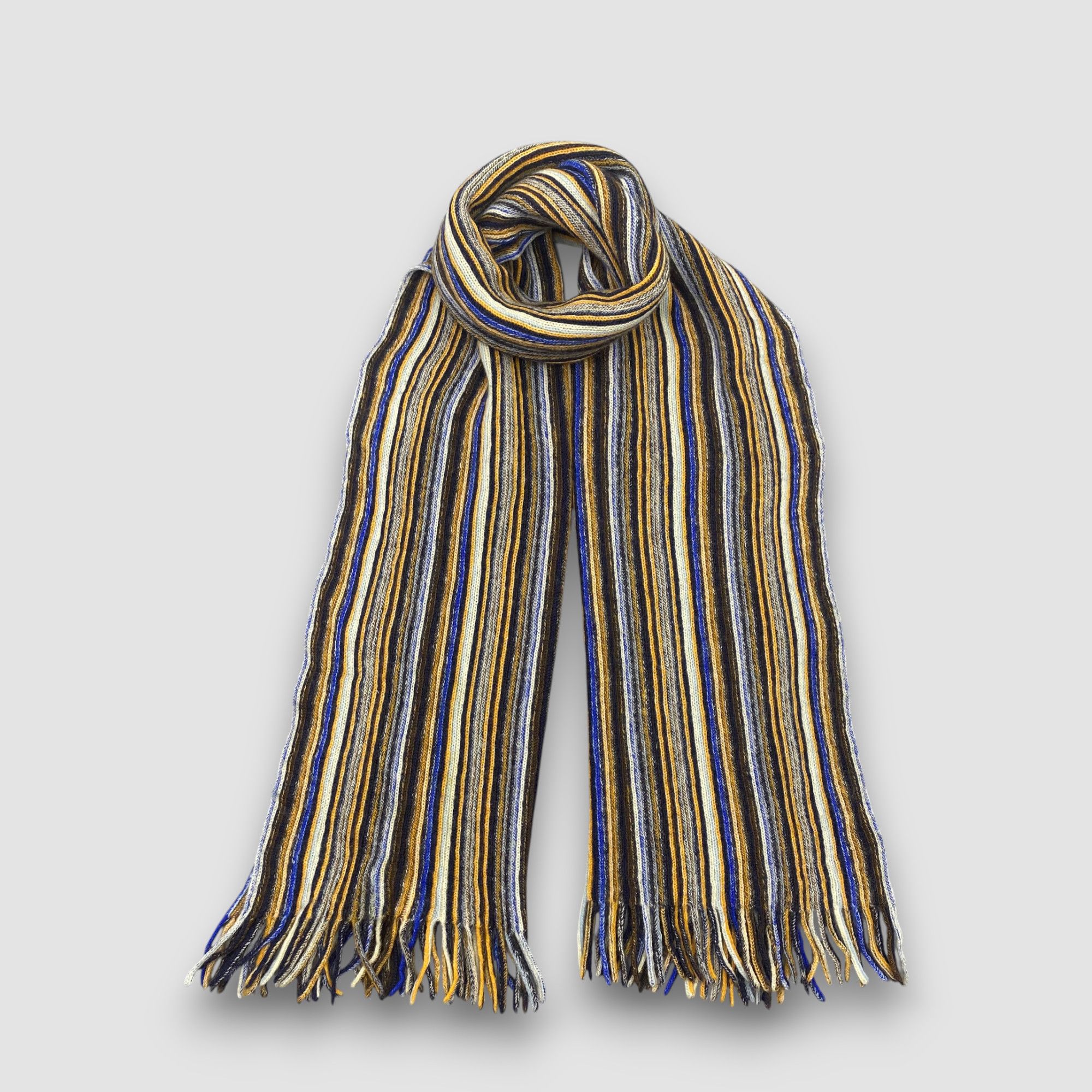 Chaps Ralph Lauren Vintage Chaps Ralph Lauren Scarf Muffler Wool Knit Scarves Size ONE SIZE - 1 Thumbnail