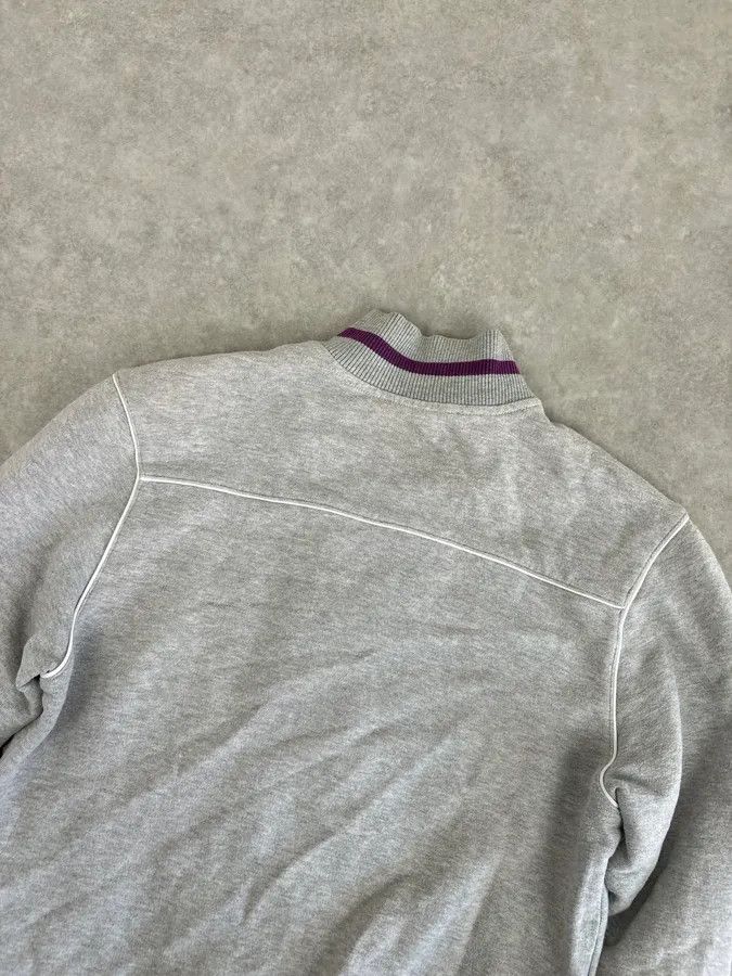 Dolce & Gabbana AW2005 Dolce & Gabbana Grey & Purple Logo Zip-Up Sweater Size US S / EU 44-46 / 1 - 6 Thumbnail