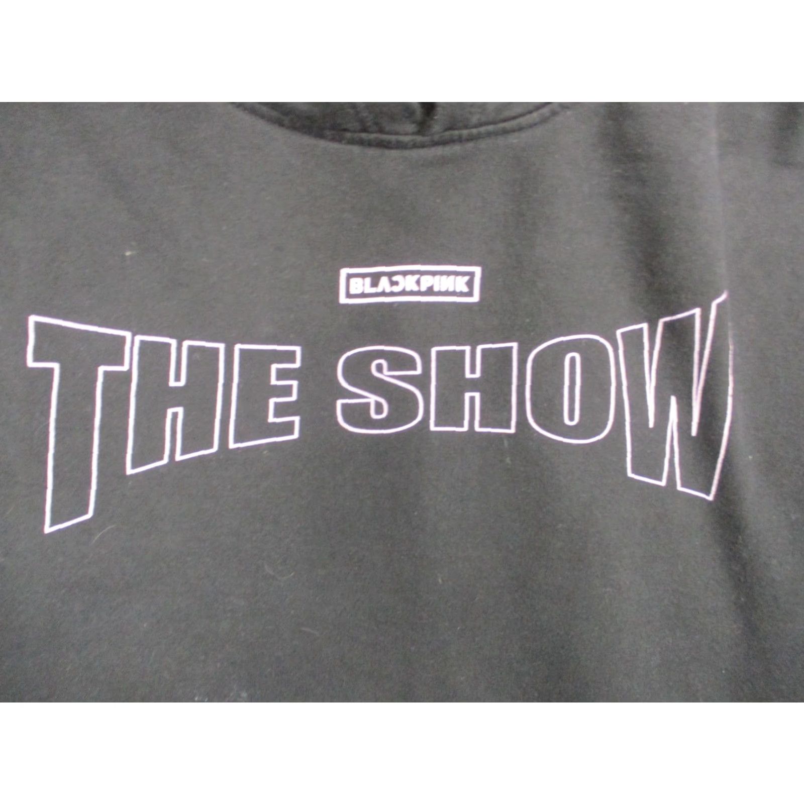 Vintage **BLACKPINK THE SHOW Hoodie Sweatshirt Large Black** User: **THE SHOW BLACKPINK Hoodie Sweatshirt Large Black** Size US L / EU 52-54 / 3 - 2 Thumbnail