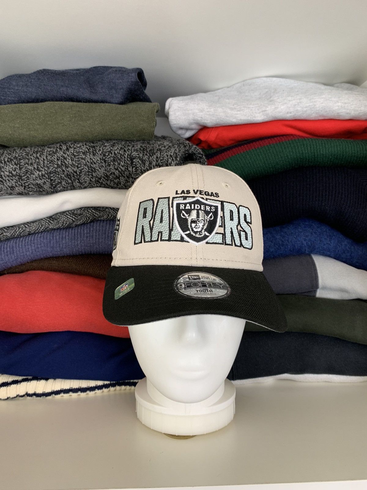 NFL Raiders Las Vegas Youth Cap Hat Size ONE SIZE - 1 Thumbnail