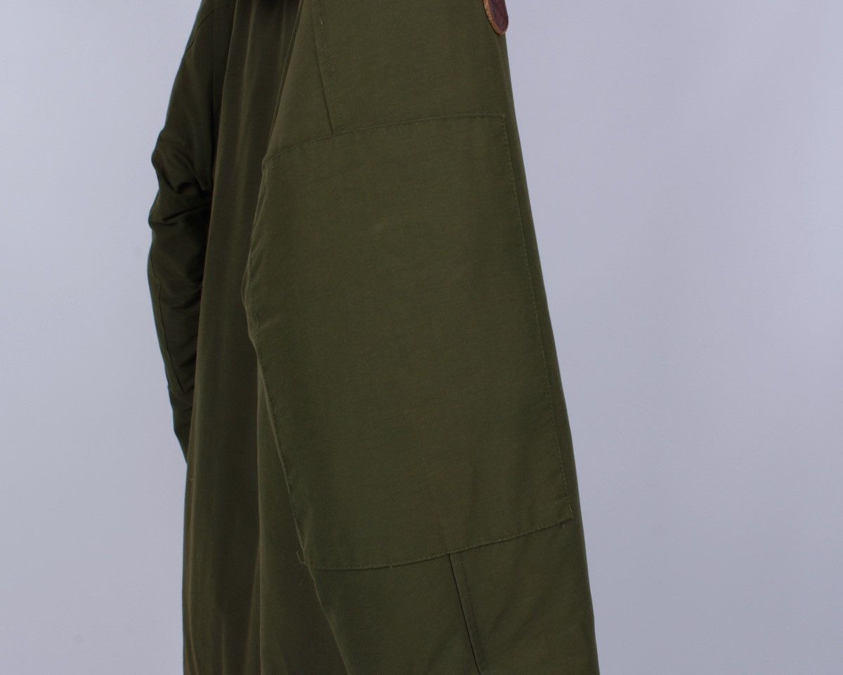 Vintage ONE TRUE SAXON Down Feather Green Khaki Parka Jacket Size US M / EU 48-50 / 2 - 8 Thumbnail