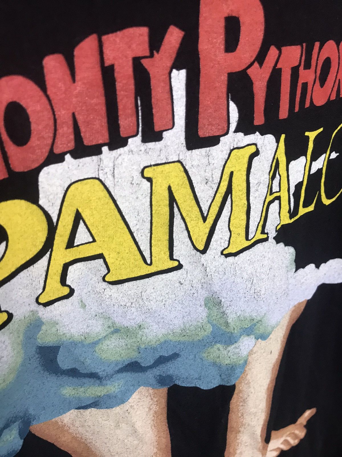 Vintage Monty Phytons Spamalot t-shirt Size US L / EU 52-54 / 3 - 4 Thumbnail