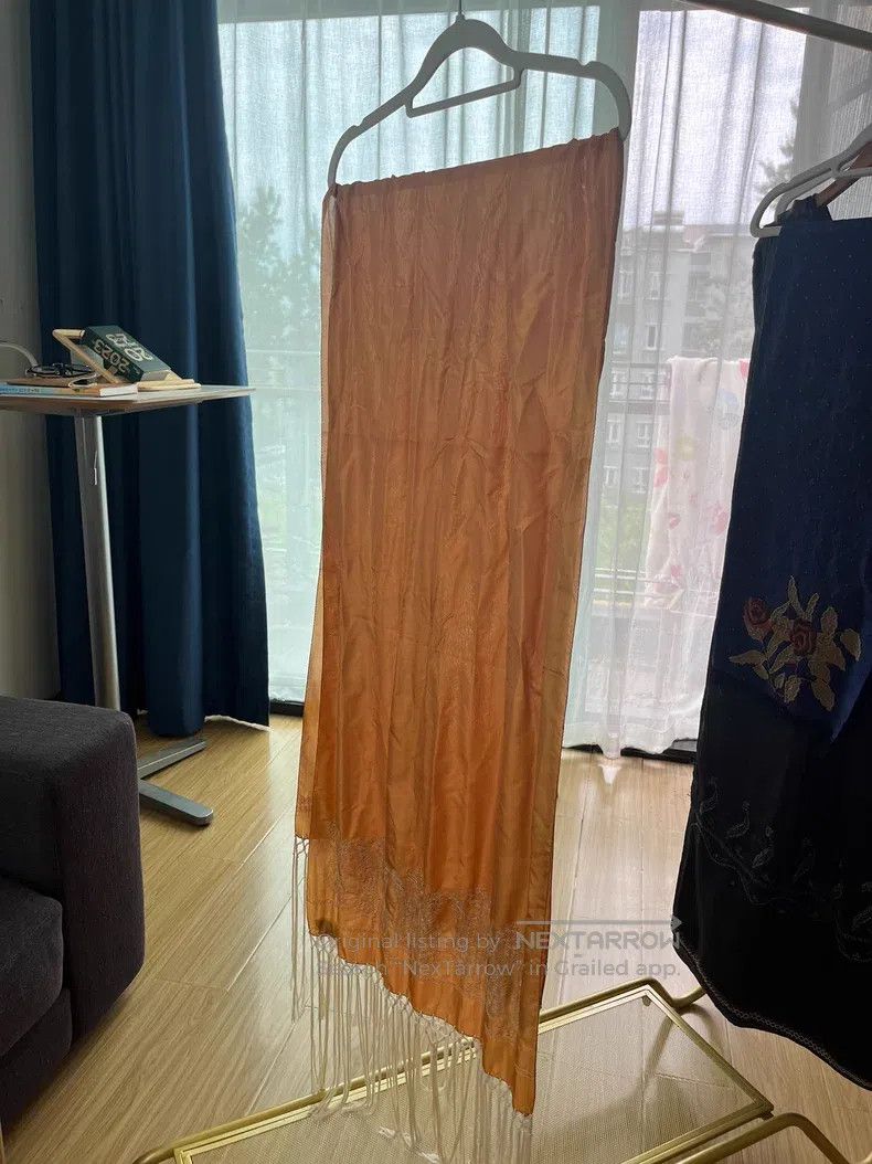 Dries Van Noten Dries Van Noten Brown Scarf Size ONE SIZE - 4 Thumbnail