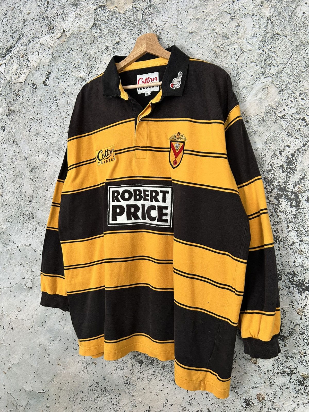 Cotton Traders Vintage Cotton Traders 90s Rugby Jersey Sport Rare Archive Size US XXL / EU 58 / 5 - 2 Thumbnail