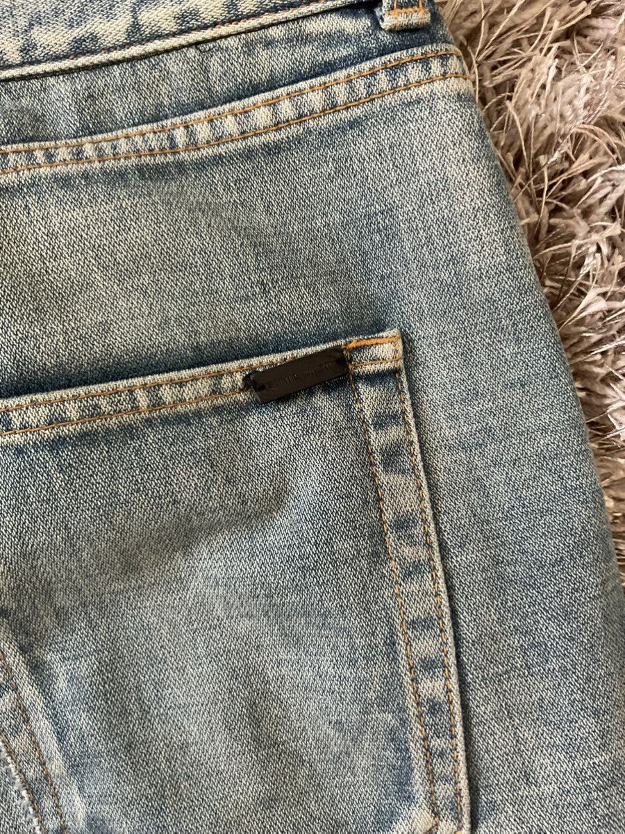 Saint Laurent Paris Saint laurent straight baggy denim Size US 30 / EU 46 - 7 Thumbnail