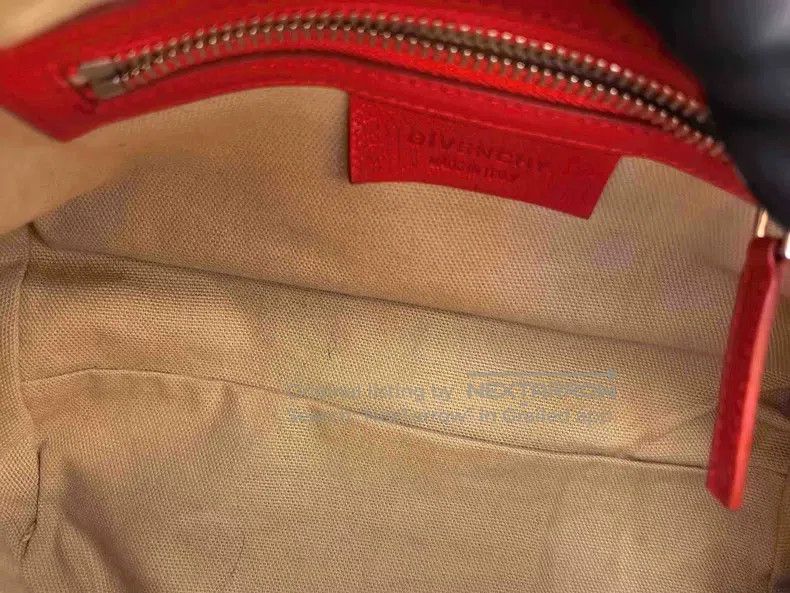 Other Givenchy Sling Bag Goat Leather Long 23 Red Bag Size ONE SIZE - 6 Thumbnail