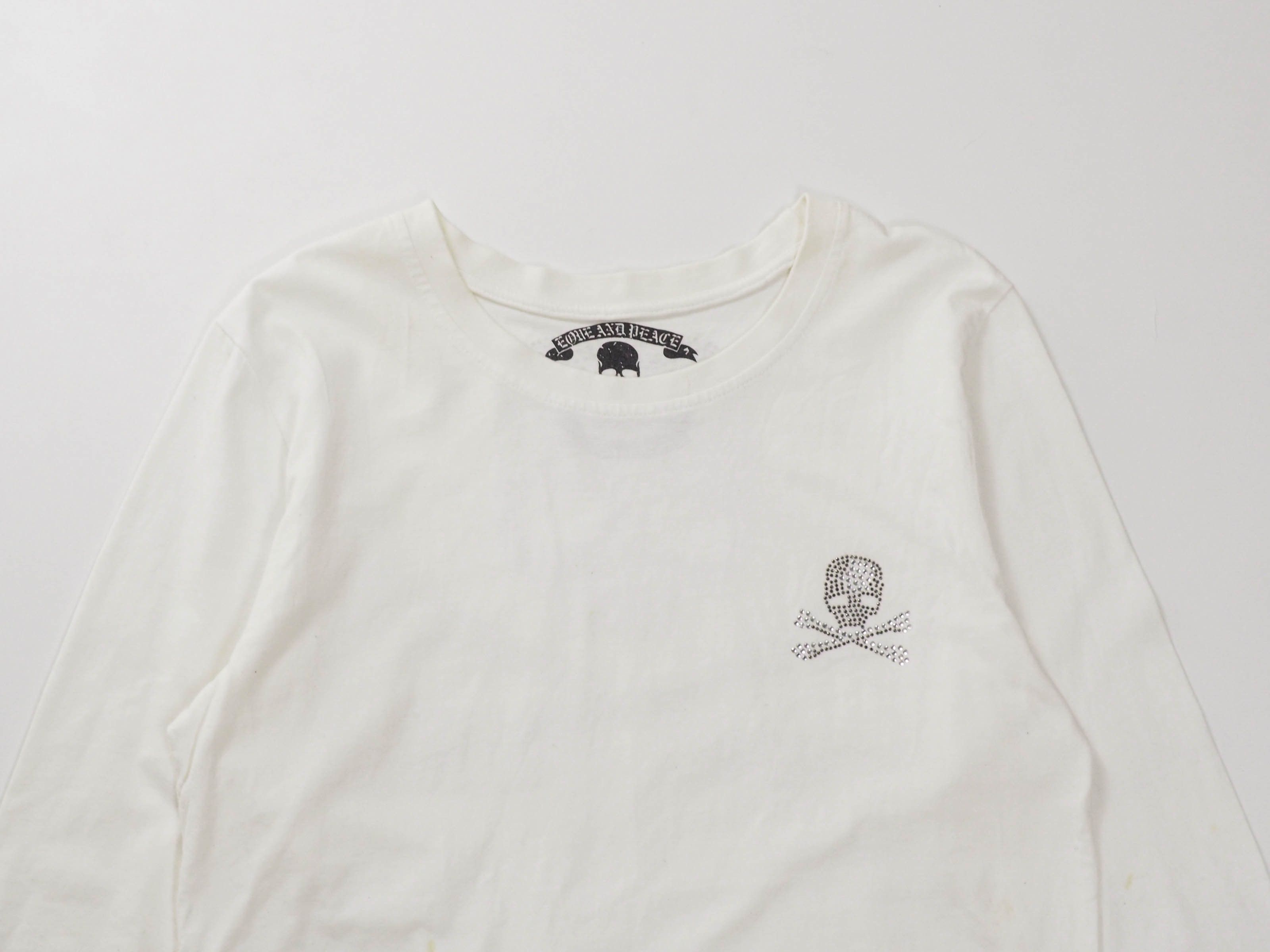 Roen Roen Swarovski Skull Long Sleeve Tee Size US M / EU 48-50 / 2 - 4 Thumbnail