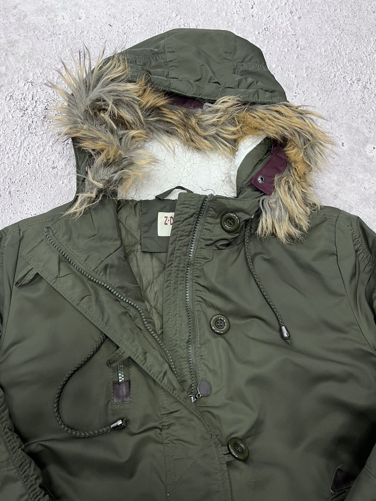 Hysteric Glamour × If Six Was Nine × Le Grande Bleu (L.G.B.) Japanese Punk Grunge Fur bomber STUDDED JACKET opium style Size US M / EU 48-50 / 2 - 14 Thumbnail