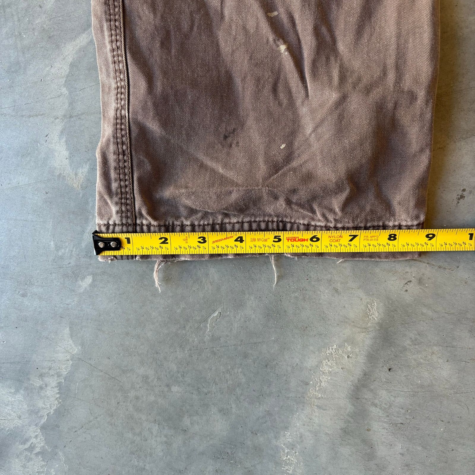 Tony Hawk Vintage Brown Earthtone Distressed Utility Cargo Pants Size US 30 / EU 46 - 2 Thumbnail