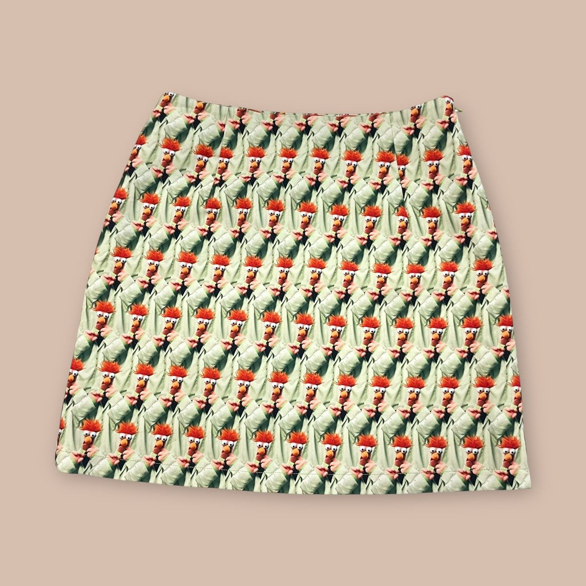 Disney Disney The Muppets "Beaker" Mini Skirt Size 26" / US 2 / IT 38 - 2 Thumbnail