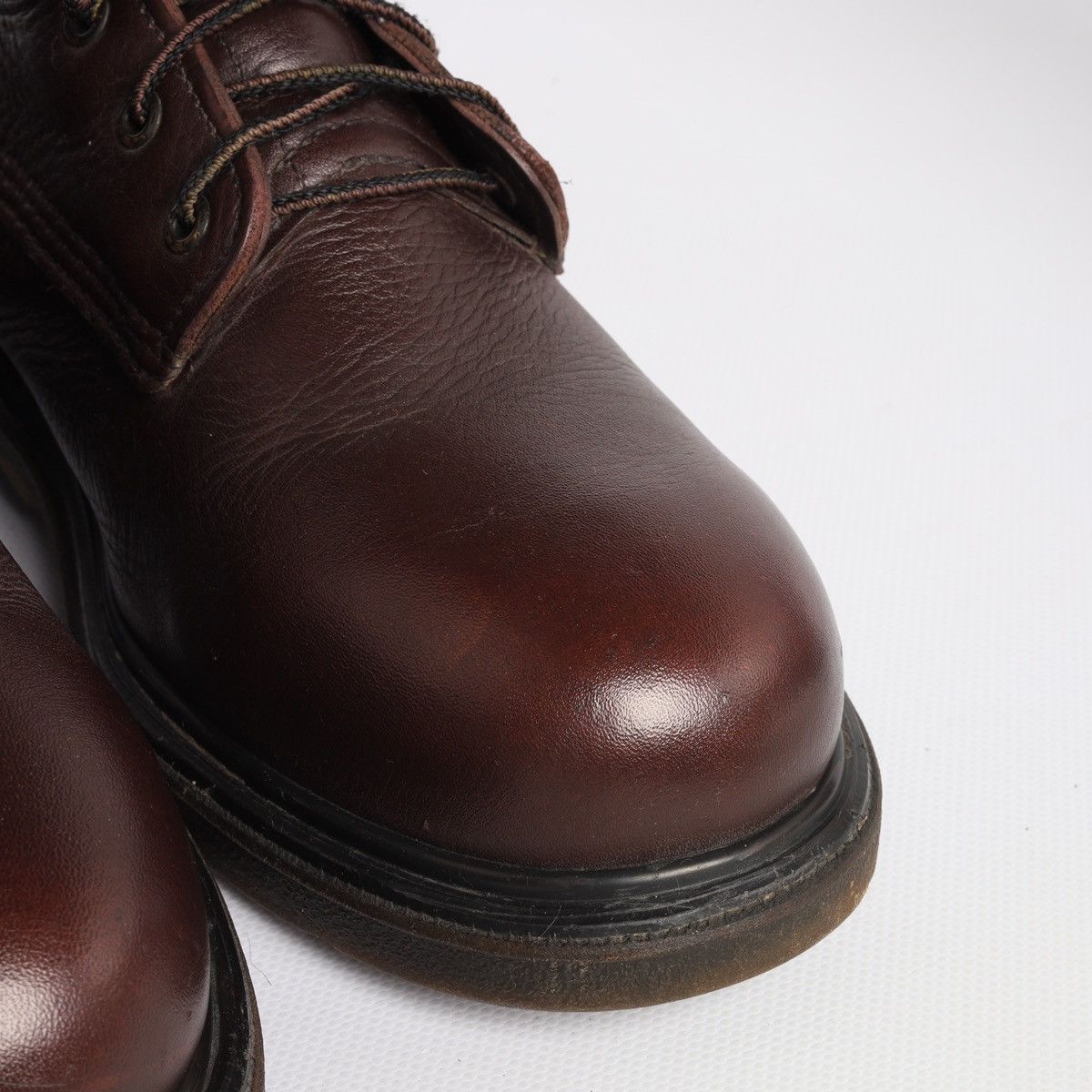 Red Wing Red Wing 606 Work Boots Leather Nutmeg Ebbtide Shoes USA Size US 9.5 / EU 42-43 - 4 Thumbnail
