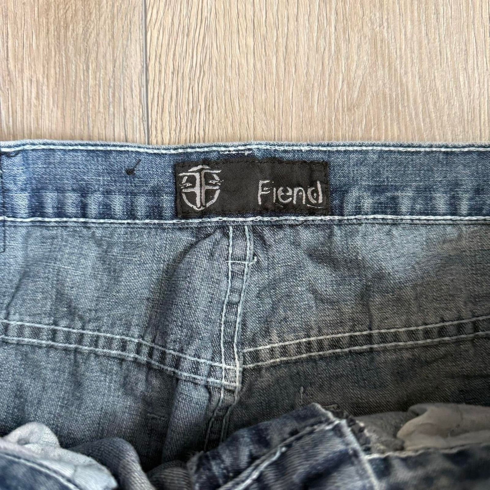Other Vintage y2k fiend baggy skater denim jeans Size US 33 - 7 Thumbnail