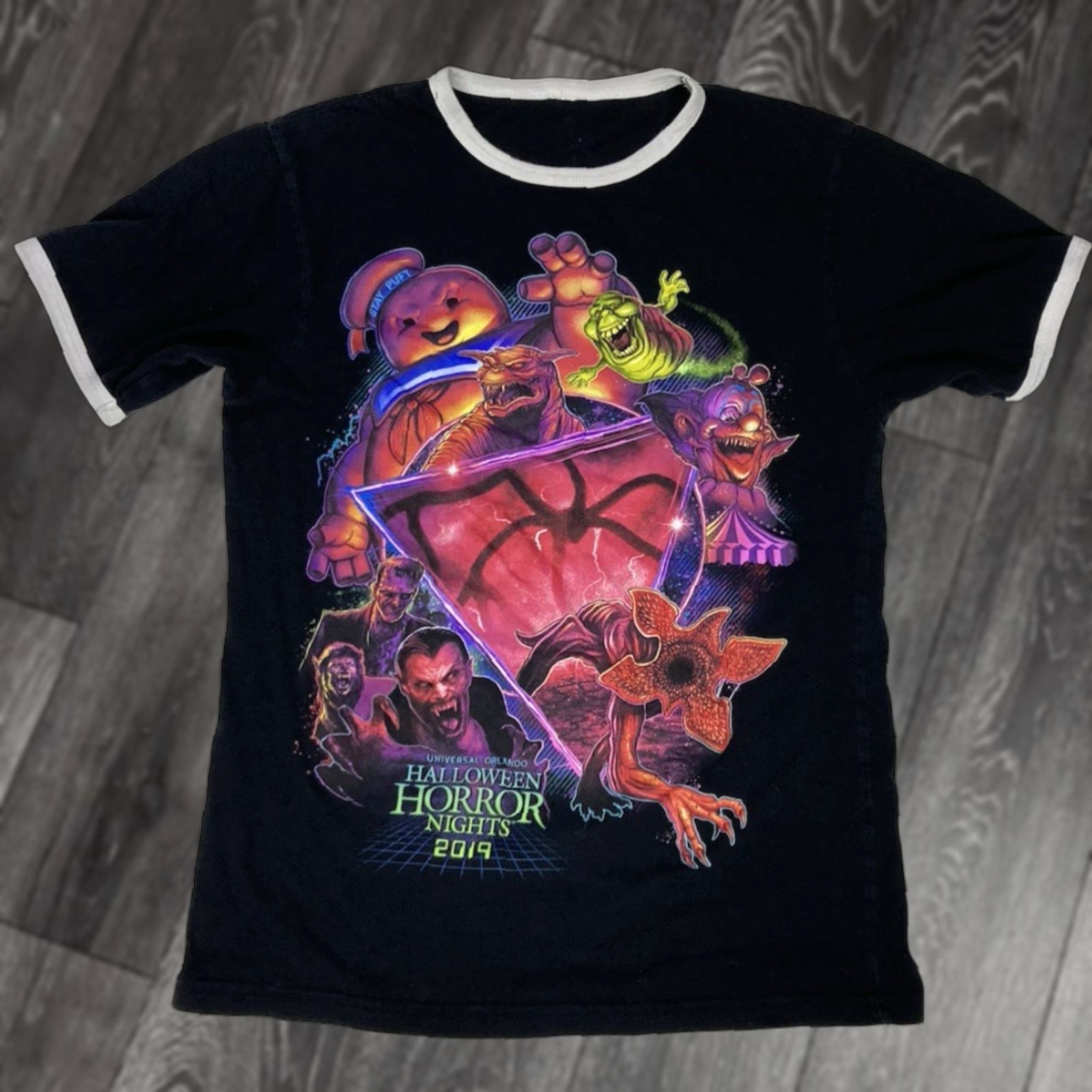 Vintage VINTAGE Universal Studios Halloween Horror Nights 2019 Fear To Max T-shirt Women Small Size S / US 4 / IT 40 - 1 Thumbnail
