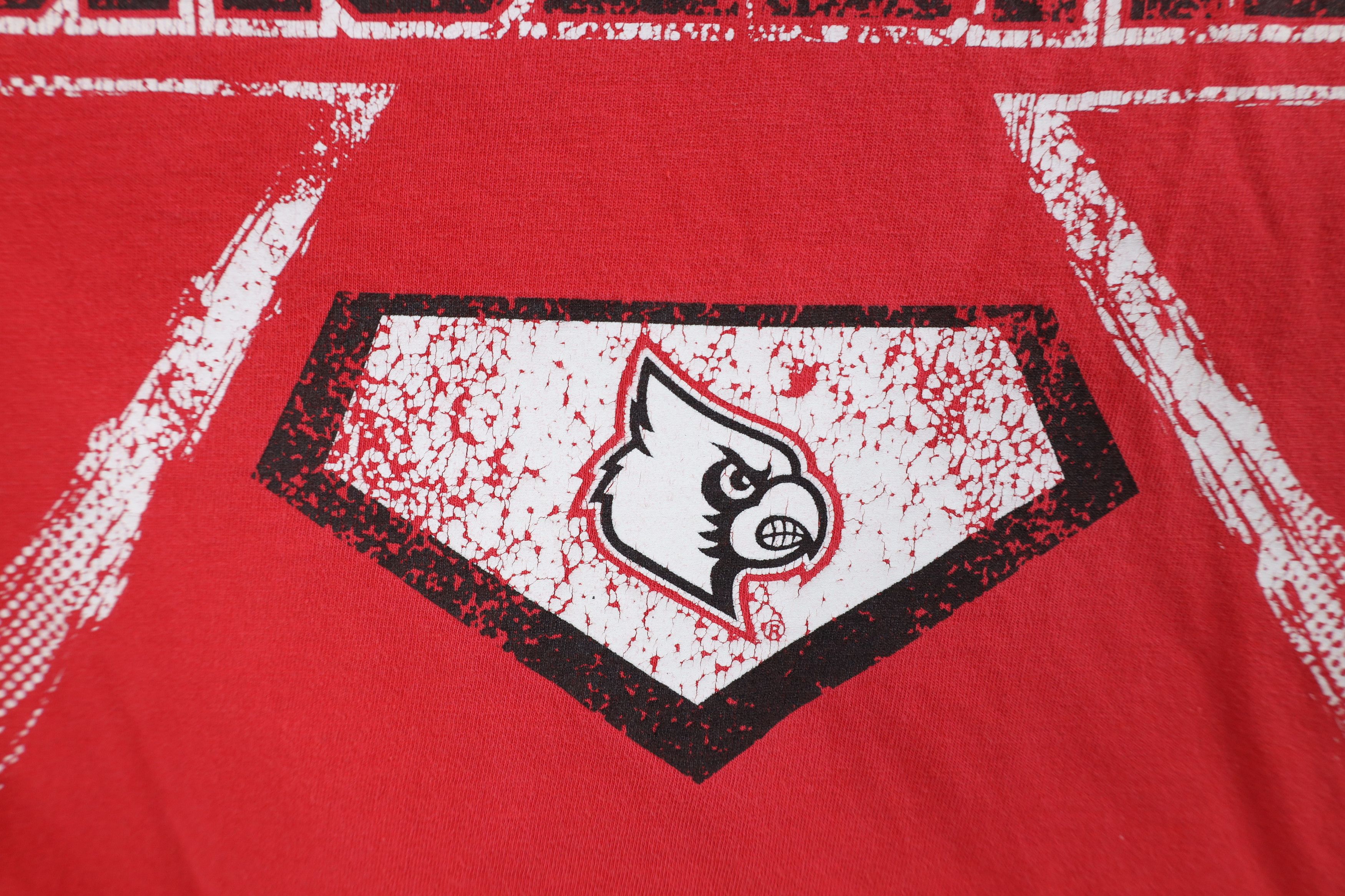 Nike Vintage Nike Swoosh University of Louisville Baseball Shirt Size US L / EU 52-54 / 3 - 6 Thumbnail