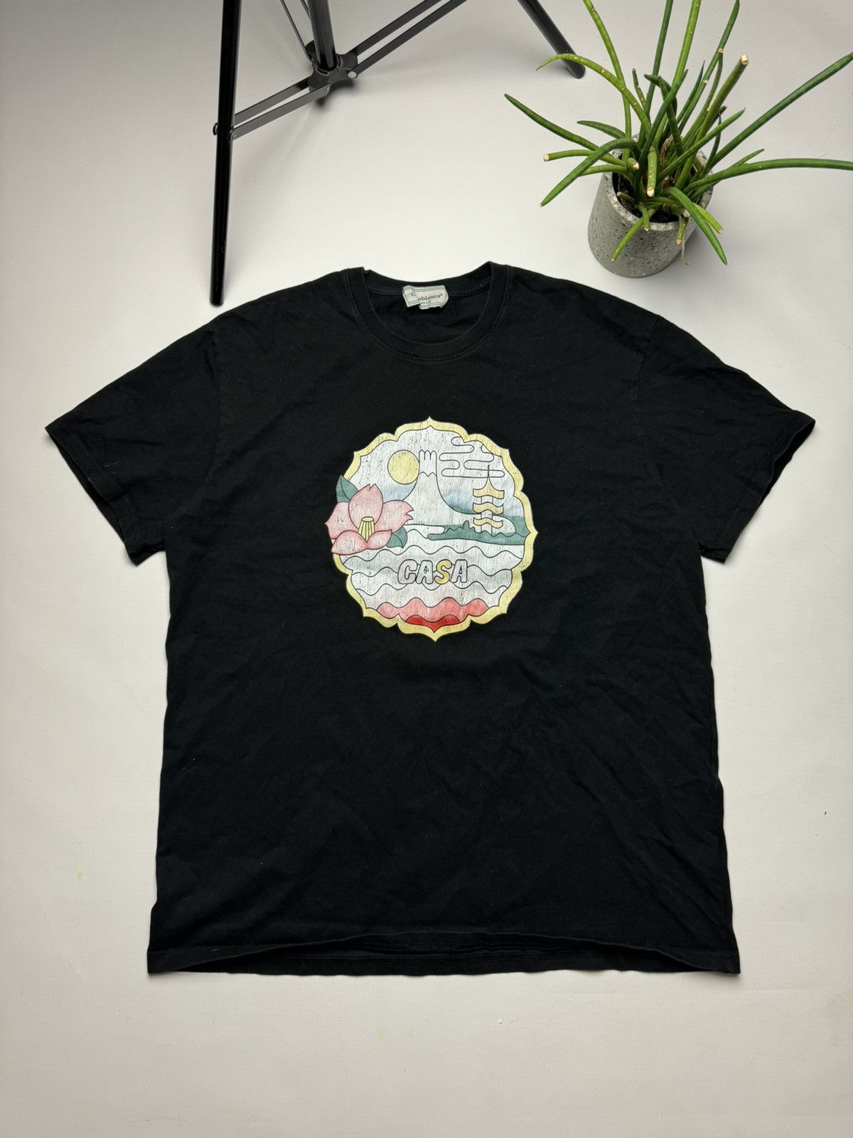 Casablanca × Vintage Casablanca T-shirt vintage big logo Size US XL / EU 56 / 4 - 2 Thumbnail