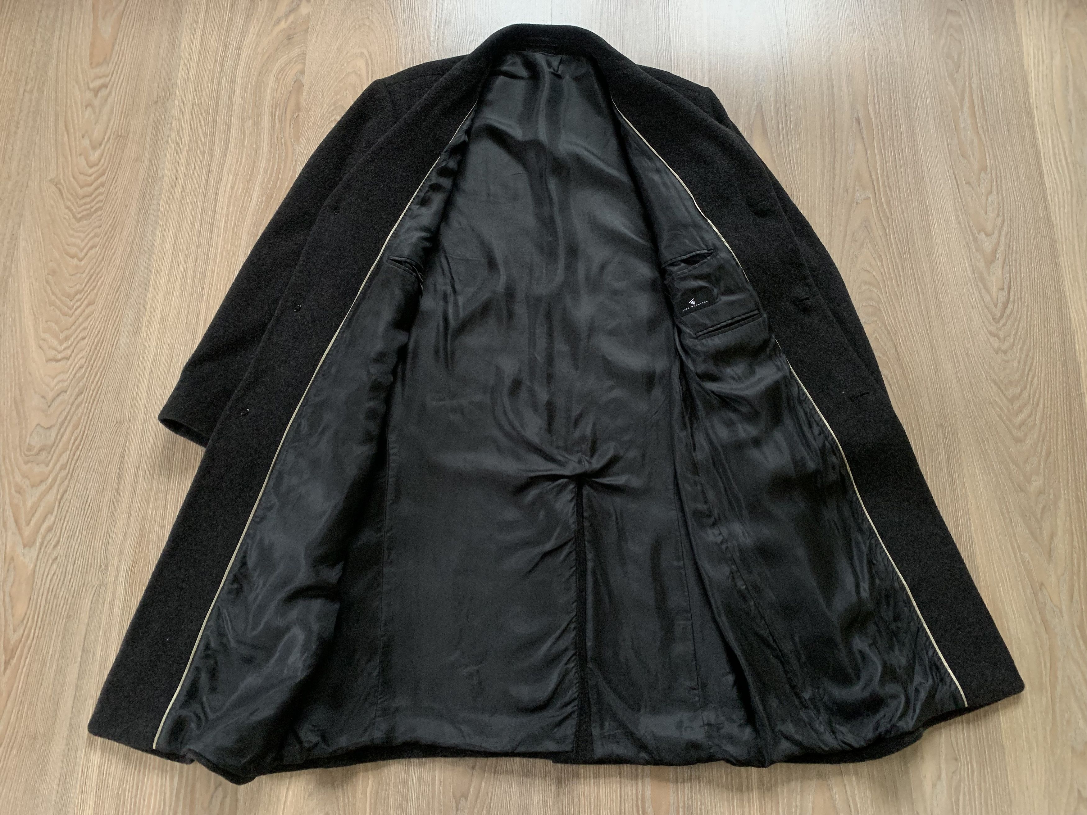 Other Theo Wormland Cashmere Wool Long Black Coat Size US L / EU 52-54 / 3 - 4 Thumbnail