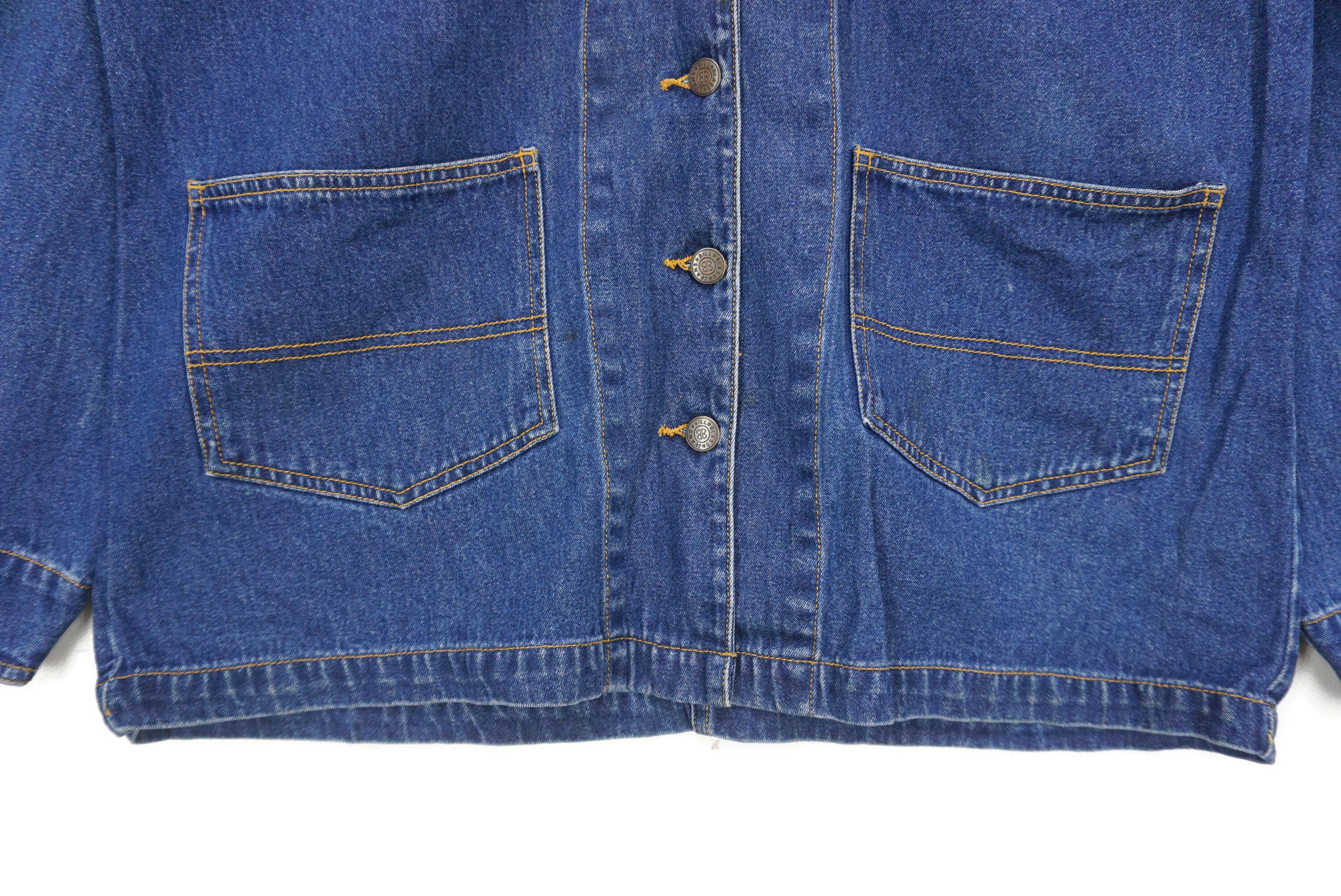 Bill Blass Bill Blass Denim Trucker Hunting Jacket Corduroy Collar Size M / US 6-8 / IT 42-44 - 7 Thumbnail