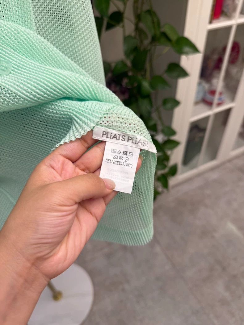 Issey Miyake Issey Miyake size:3 Apple green tatami coat Size XS / US 0-2 / IT 36-38 - 3 Thumbnail