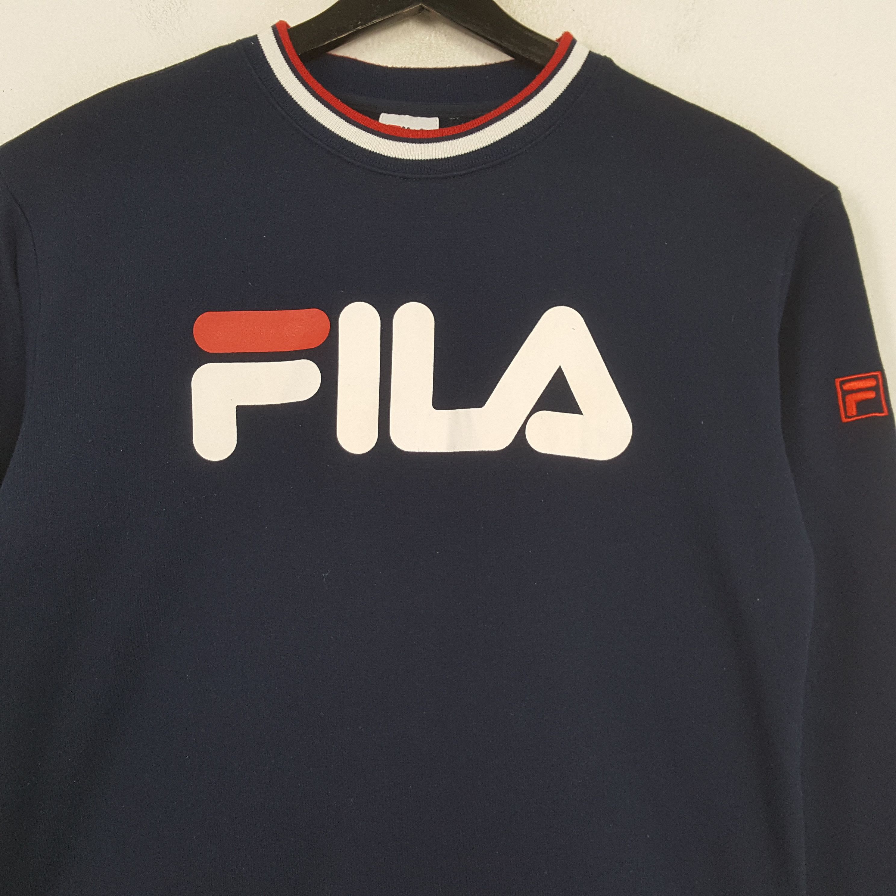 Fila FILA Spellout Design Sweatshirt C292N15 Size US S / EU 44-46 / 1 - 2 Thumbnail