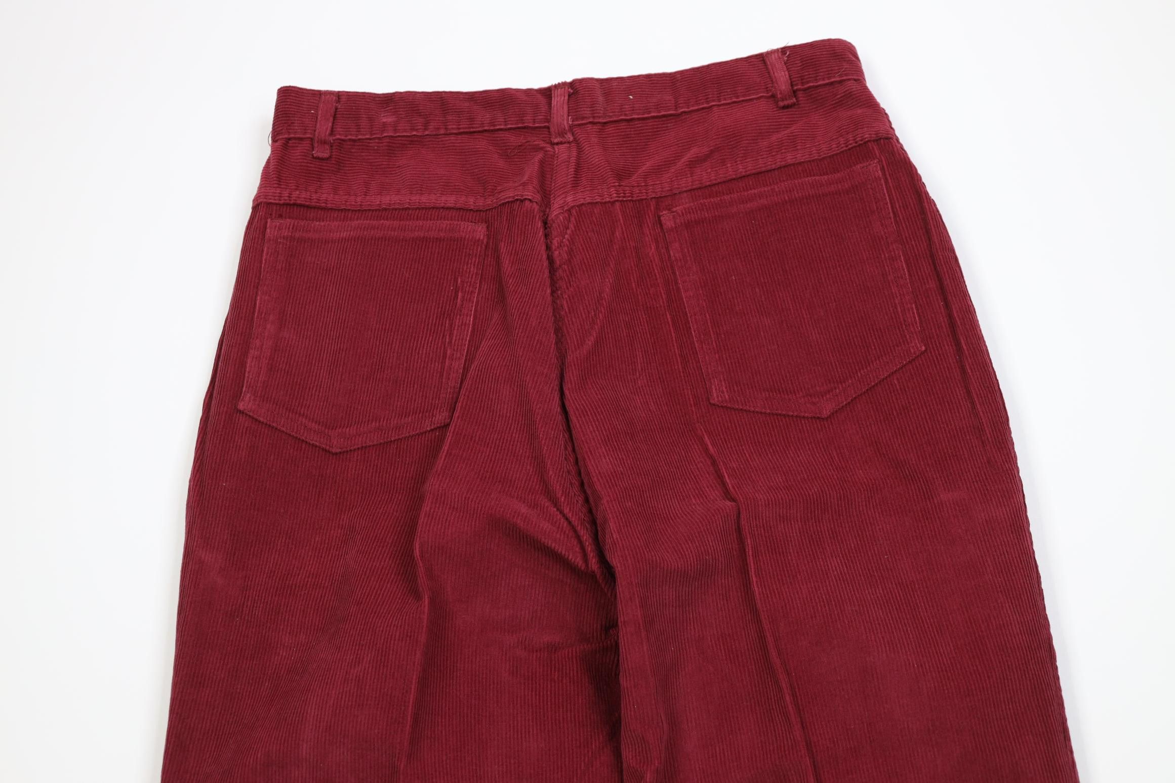 Vintage Vintage 70s Streetwear Flared Wide Leg Corduroy Pants Cotton Size US 32 / EU 48 - 9 Thumbnail