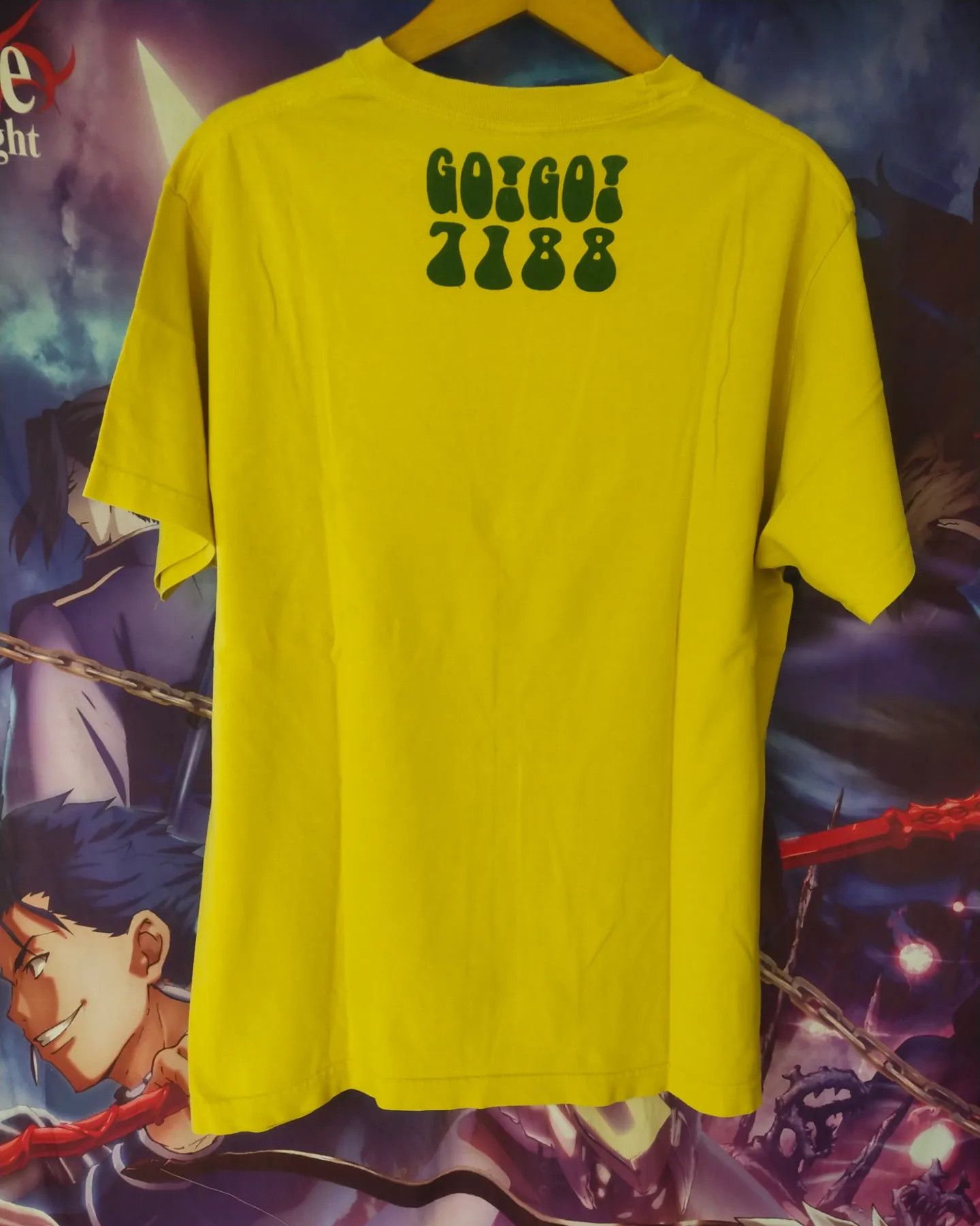 Band Tees Vintage Go!Go!7188 Nuts Car and Sea Yellow Band Tee Size US L / EU 52-54 / 3 - 3 Thumbnail