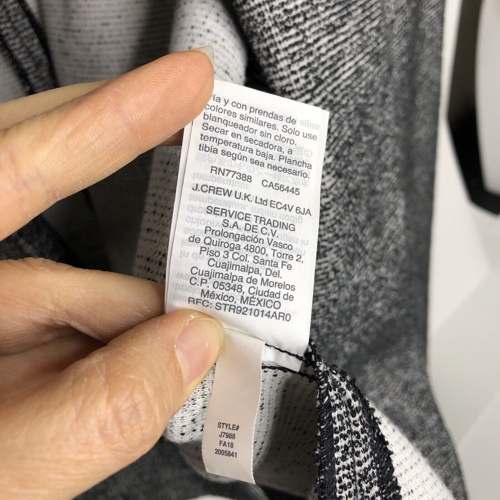 J.Crew J.Crew 365 Boucle Blazer Grey Womens Jacket Top Size M Size M / US 6-8 / IT 42-44 - 7 Thumbnail