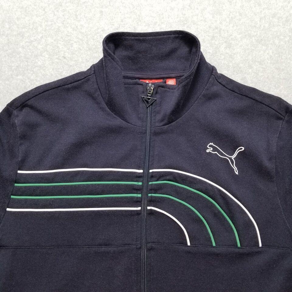 Puma Puma Track Jacket Mens Medium Full Zip Pockets Size US M / EU 48-50 / 2 - 3 Thumbnail