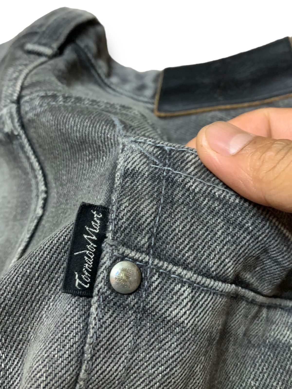 Japanese Brand × Tornado Mart VINTAGE TORNADO MART DISTRESSED DESIGN JAPANESE BRAND JEANS Size US 31 - 22 Thumbnail