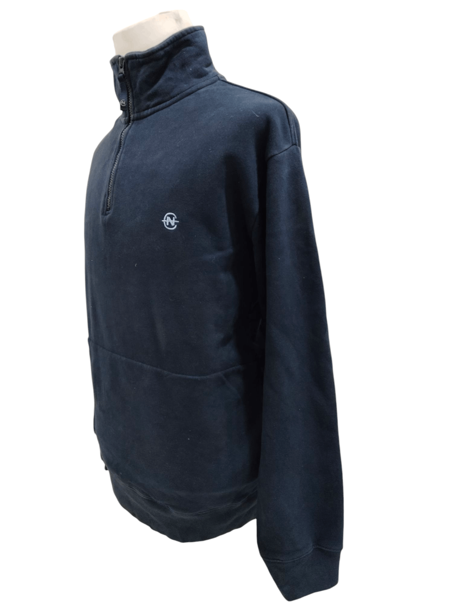 Nautica × Vintage Vintage Nautica Small Logo Sweatshirt Size US XL / EU 56 / 4 - 2 Thumbnail
