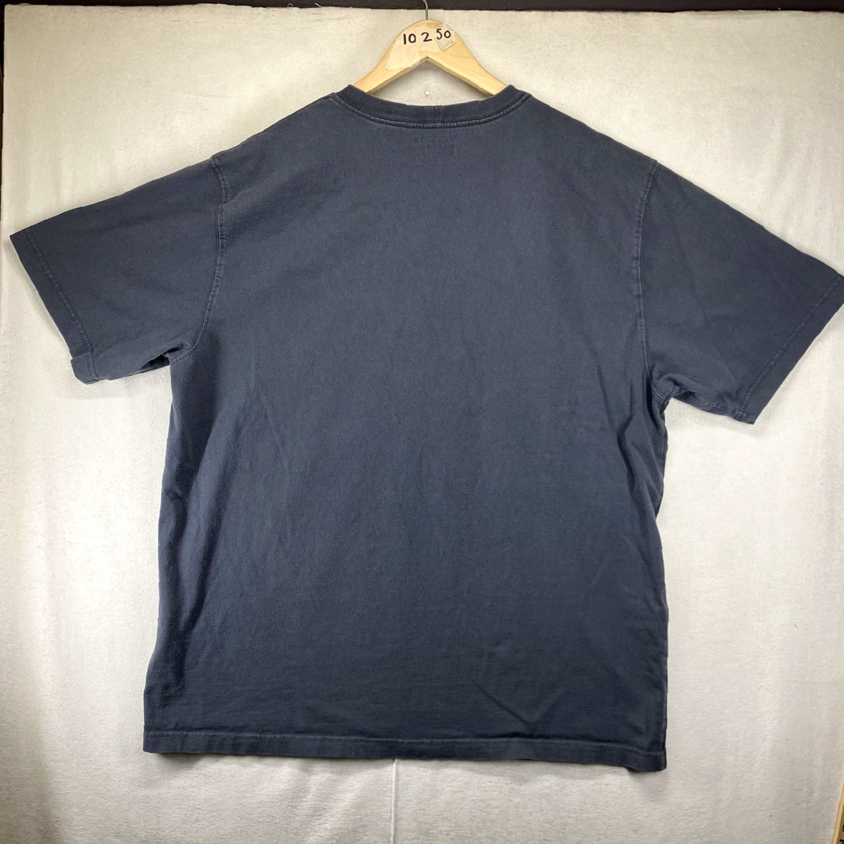 Carhartt Carhartt Mens XL Short Sleeve T-Shirt Relaxed All Cotton Blue Stone Logo Pocket Crew Neck Shirt Adults Mens) Size US L / EU 52-54 / 3 - 2 Thumbnail