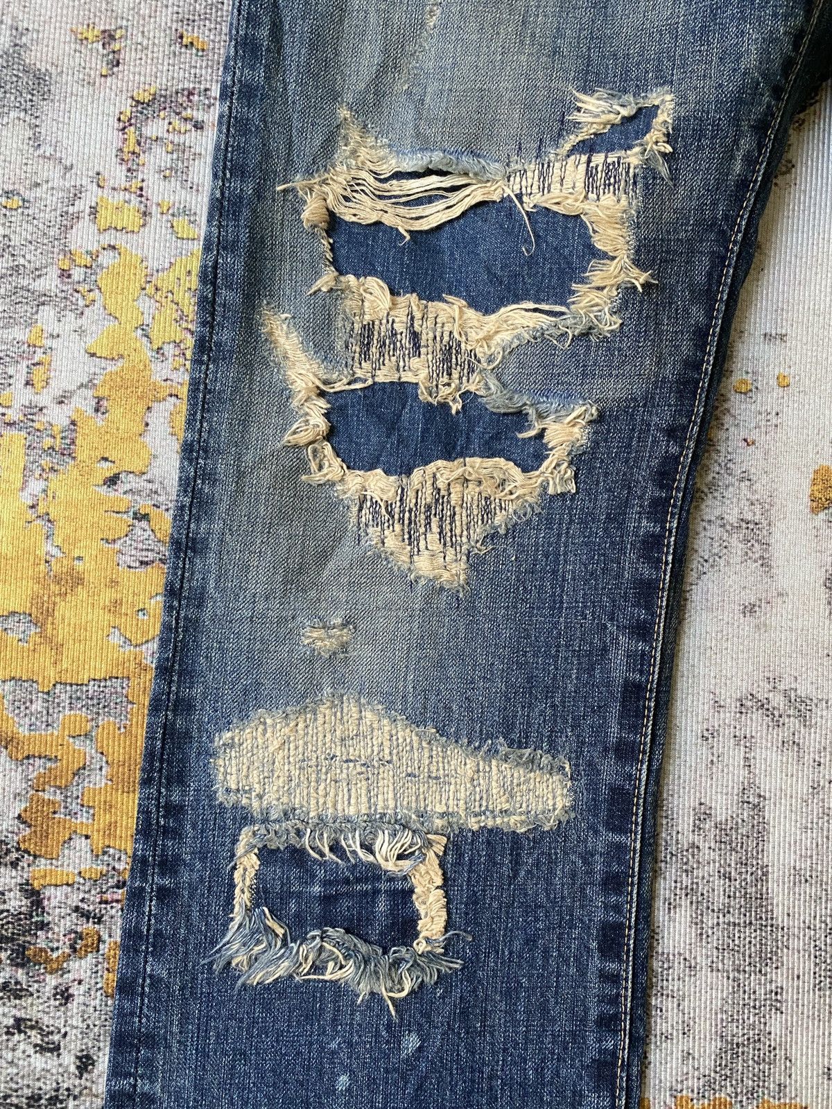 Kapital Vintage Eternal Japan Patchwork Design Kapital Denim Size US 30 / EU 46 - 8 Thumbnail