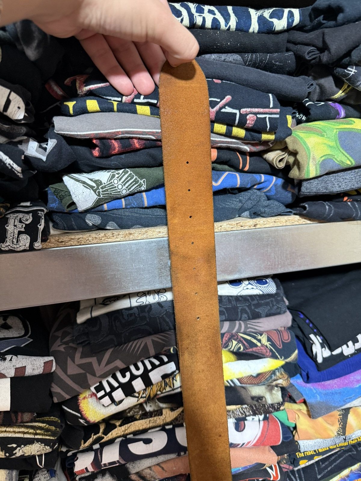 Hysteric Glamour Vintage 1990s The Great American Buckle Bikers Belt Y2K Hype Size ONE SIZE - 6 Thumbnail
