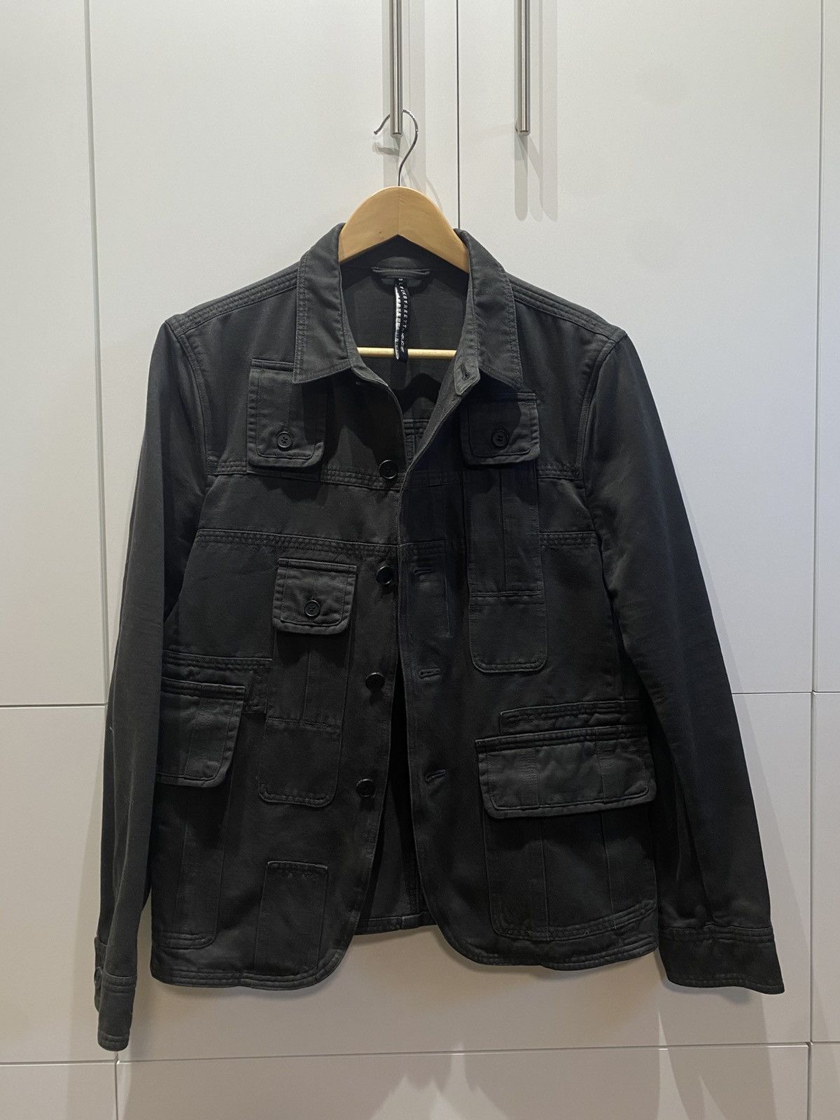 Neil Barrett Neil Barrett “BLACK BARRETT” Multi-Pocket Military Jacket Size US M / EU 48-50 / 2 - 4 Thumbnail