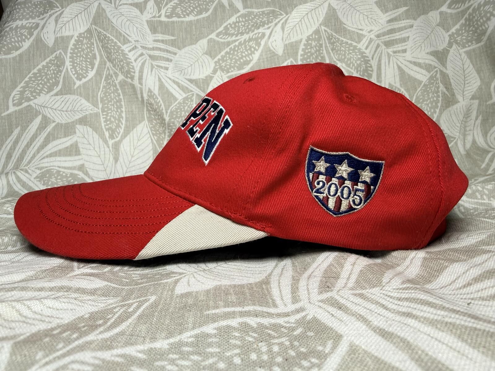 Other 2005 U.S. Open Pinehurst No. 2 Red Strapback Hat Size ONE SIZE - 2 Thumbnail