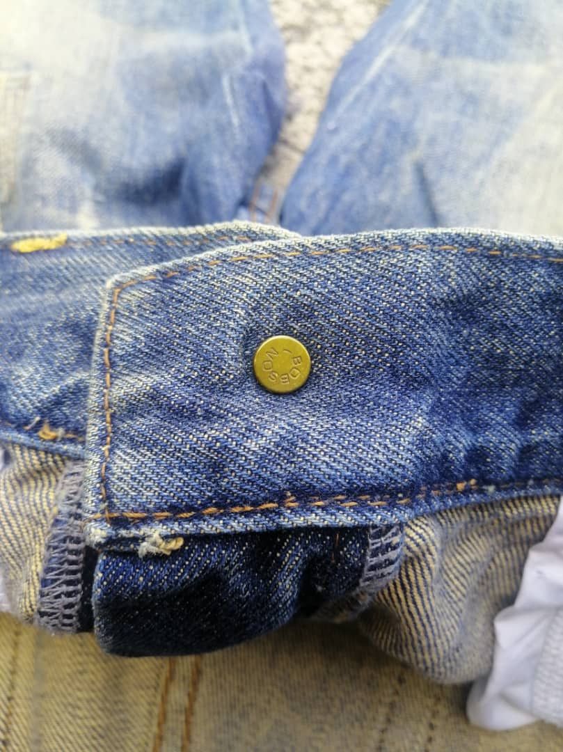 Designer Bobson Nice Design Distressed Denim Jeans Size US 33 - 3 Thumbnail