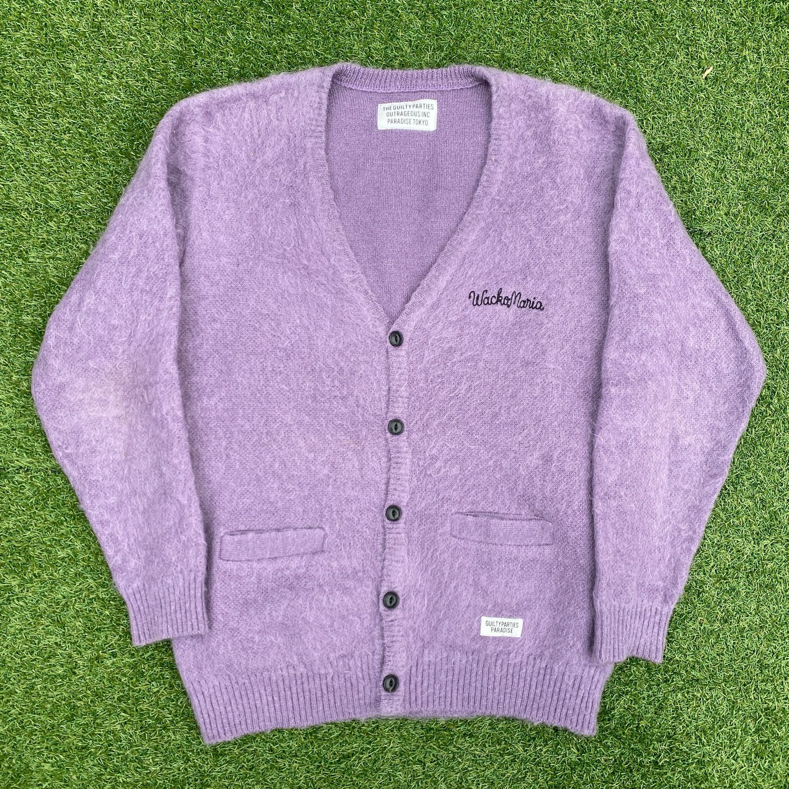 THE GUILTY PARTIES sweat cardigan ワコマリア THE GUILTY PARTIES sweat cardigan ワコマリア