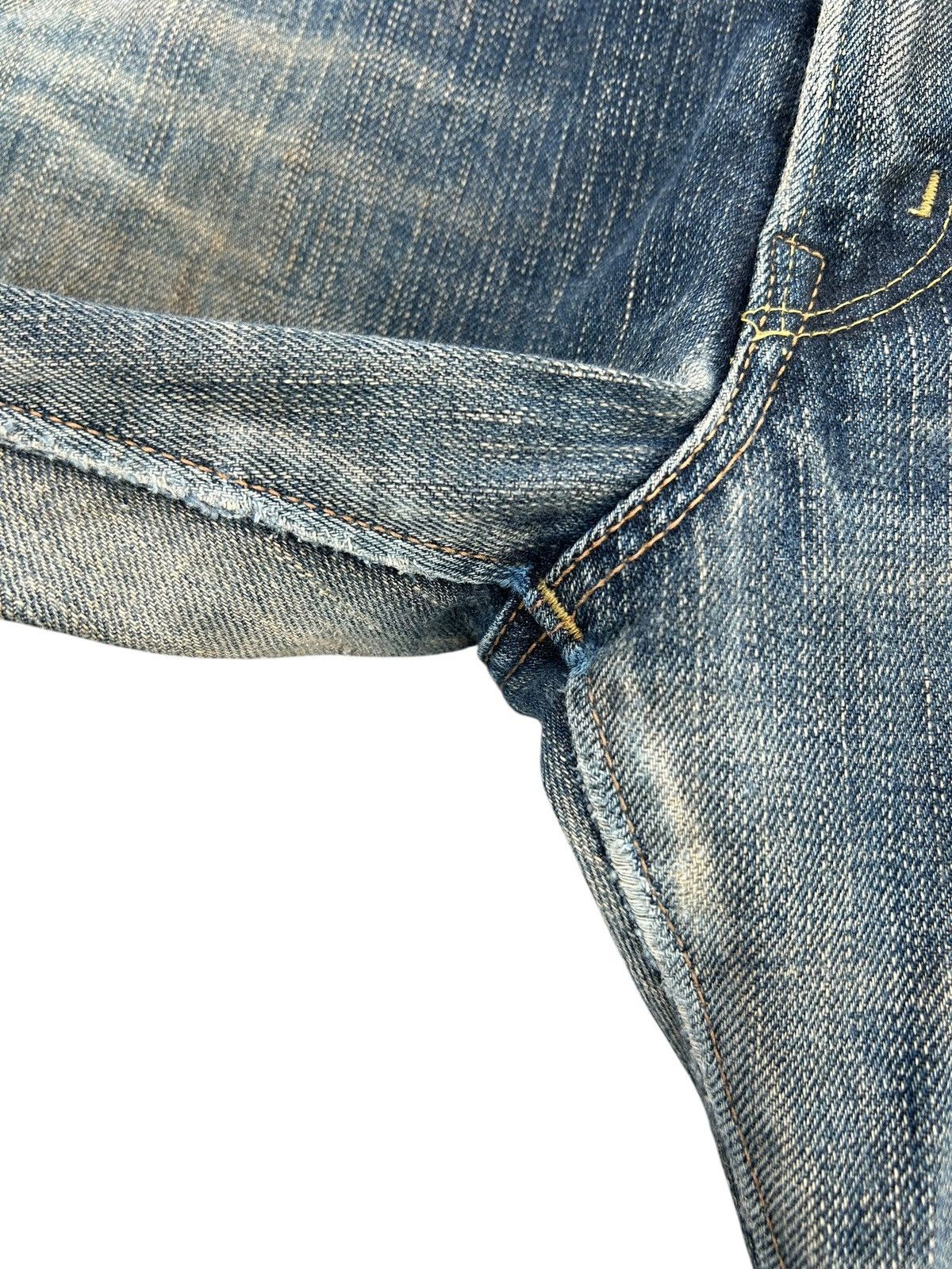 Kapital Vintage Edwin 505ZXX Selvedge Rusty Distressed Denim Jeans Size US 31 - 10 Thumbnail