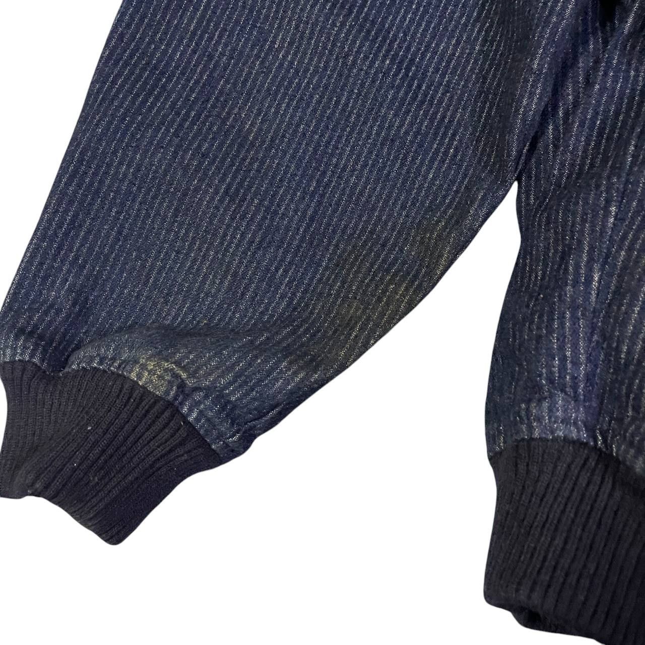 Issey Miyake Vintage Bobson Striped Bomber Jacket Issey Style Size US M / EU 48-50 / 2 - 7 Thumbnail