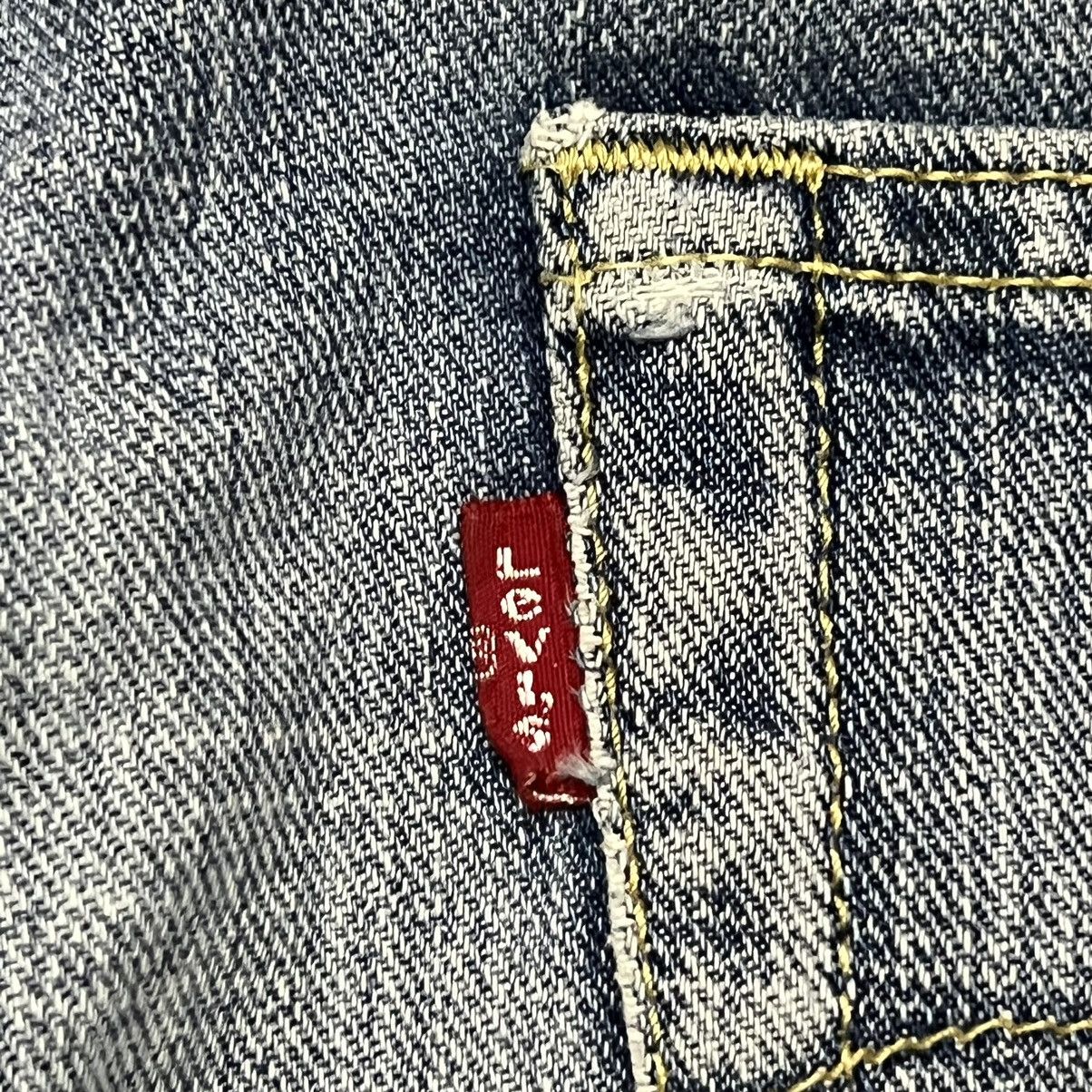 Jean × Levi's × Levi's Vintage Clothing Vintage Levis 534 Distressed Design Denim Jeans Size US 33 - 20 Thumbnail