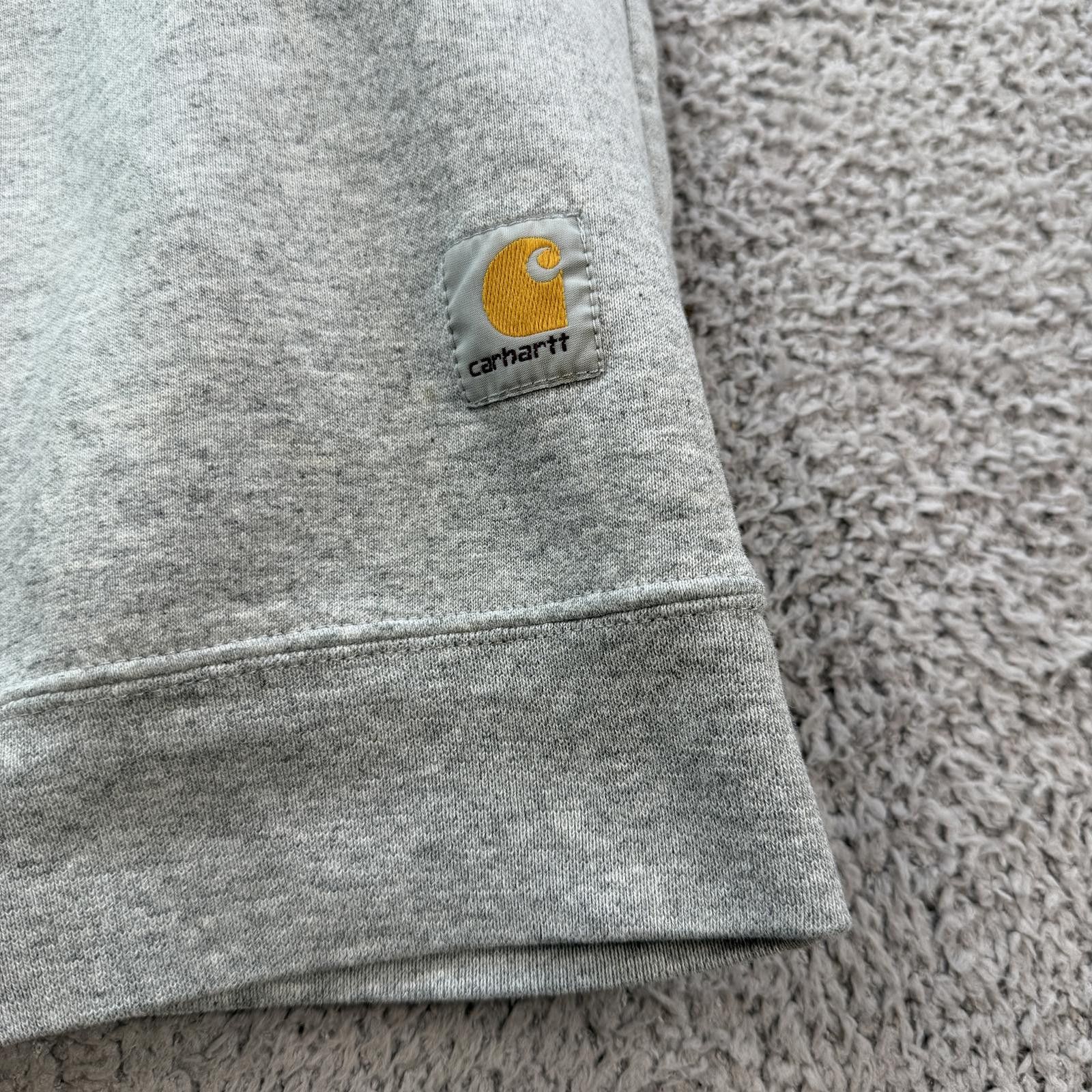 Carhartt Carhartt Gray Crewneck Sweatshirt XL Tall Workwear Minimal Size US XL / EU 56 / 4 - 6 Thumbnail