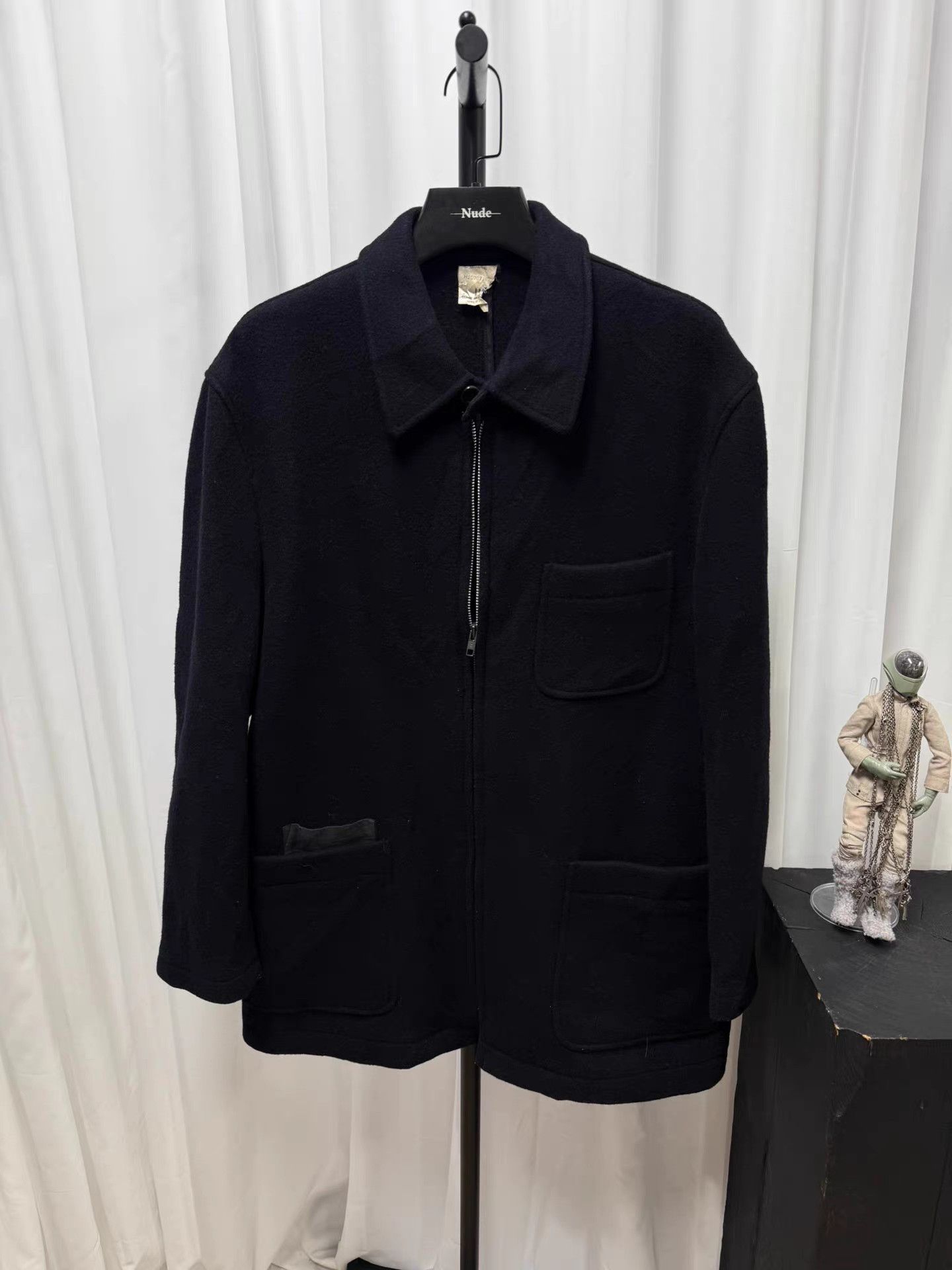 Comme des Garcons Homme CDG Homme 90s Wool 3-Pocket Coat K20 Size US M / EU 48-50 / 2 - 1 Thumbnail