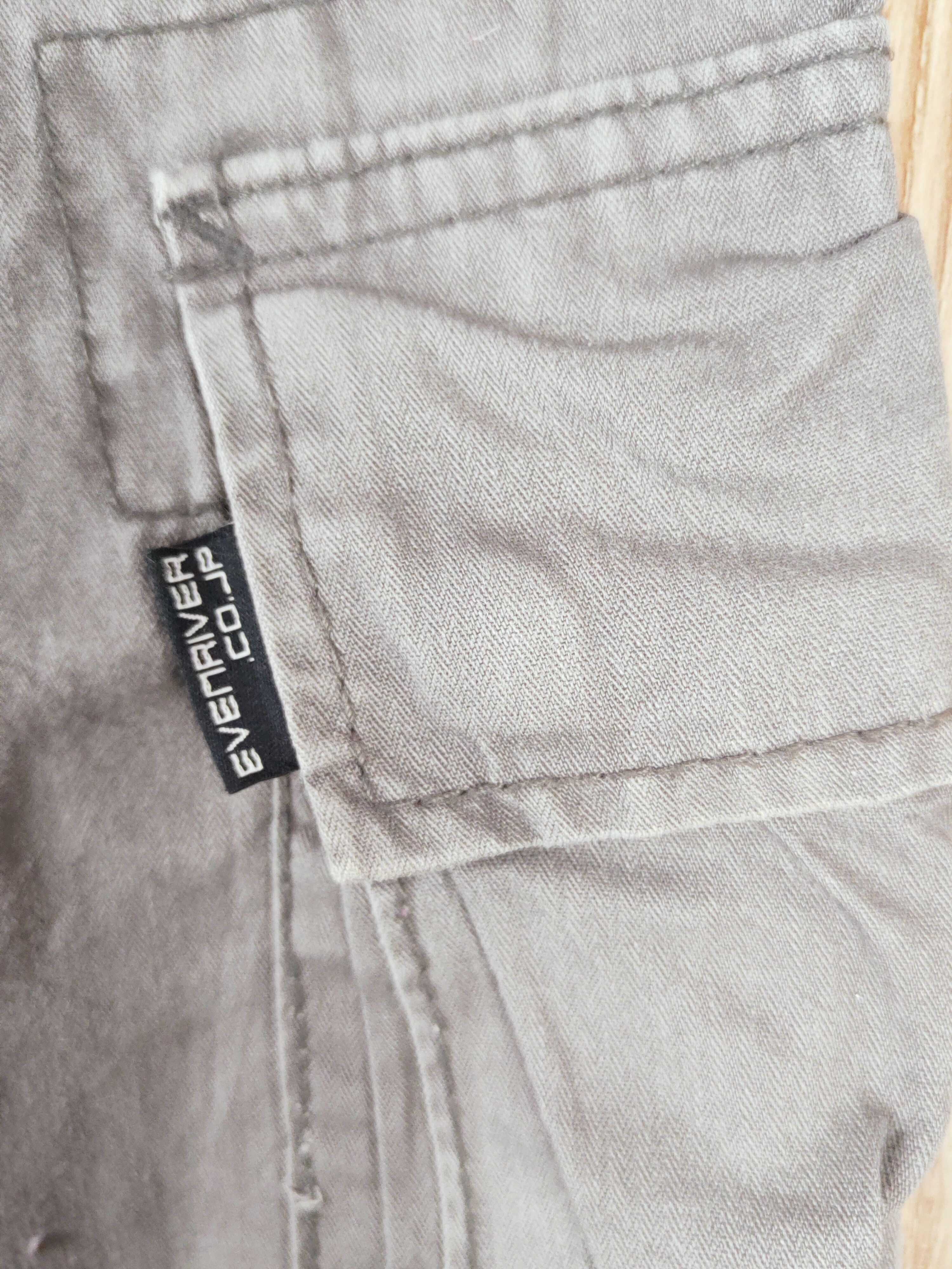 Japanese Brand Evenriver Dark Gray Multipocket Tactical Joggers #W322 Size US 32 / EU 48 - 8 Thumbnail
