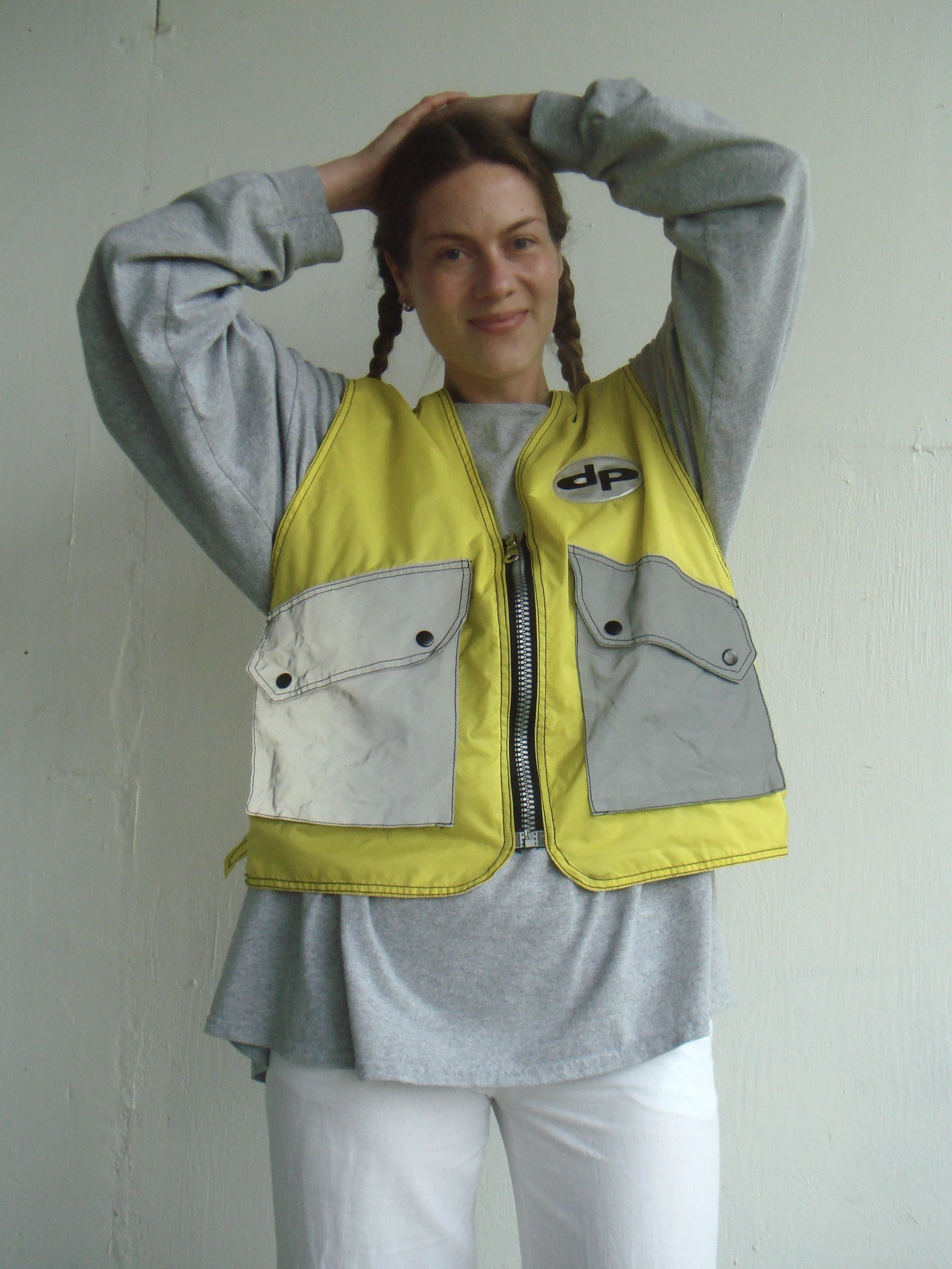 90’s Daniel Poole World systems vest レイブ Daniel Poole Vest Gilet Vintage DP Cult Techno Rave 90's