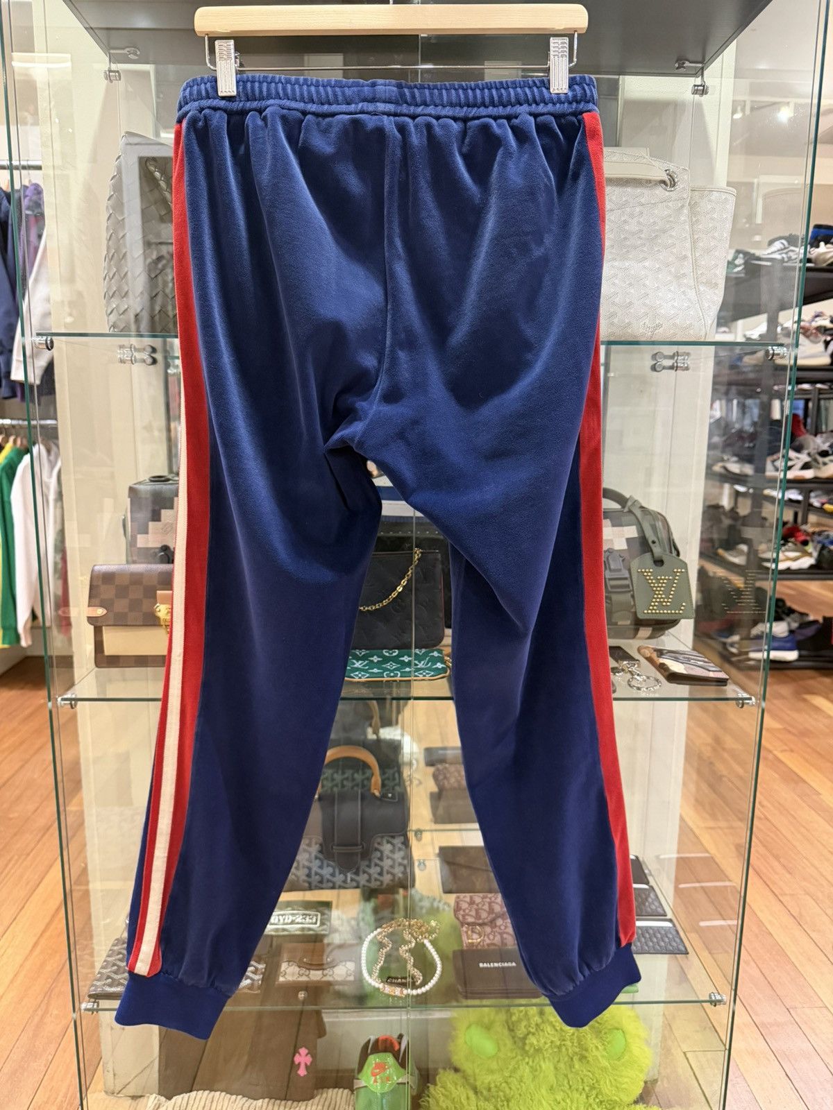 Gucci Gucci Velour Track Pants Size US 31 - 2 Thumbnail